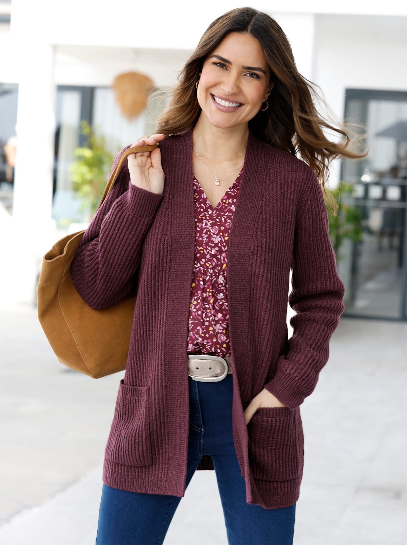 Classic Basics Strickjacke