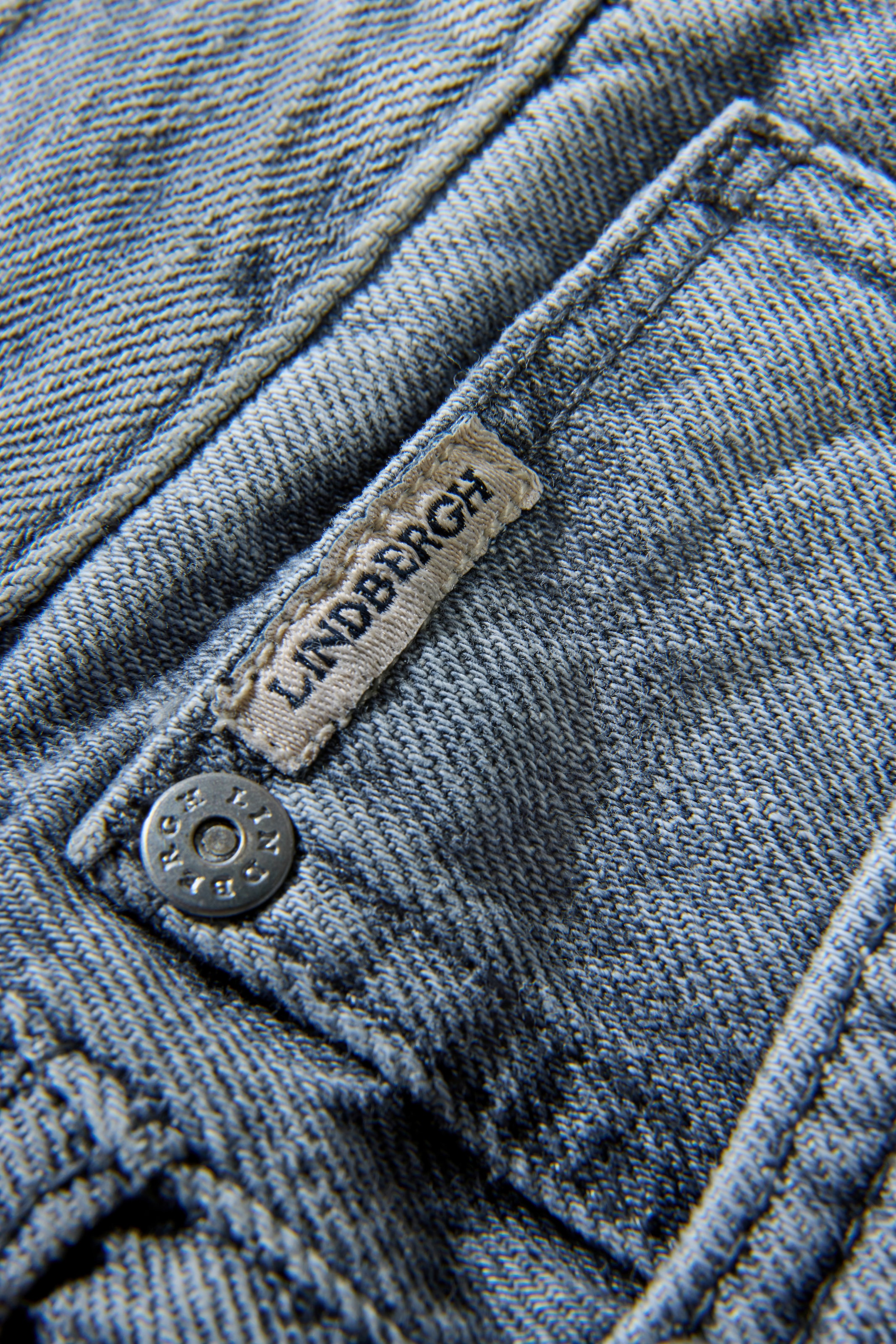 LINDBERGH Loose-fit-Jeans im 5-Pocket-Style / Reine Baumwolle