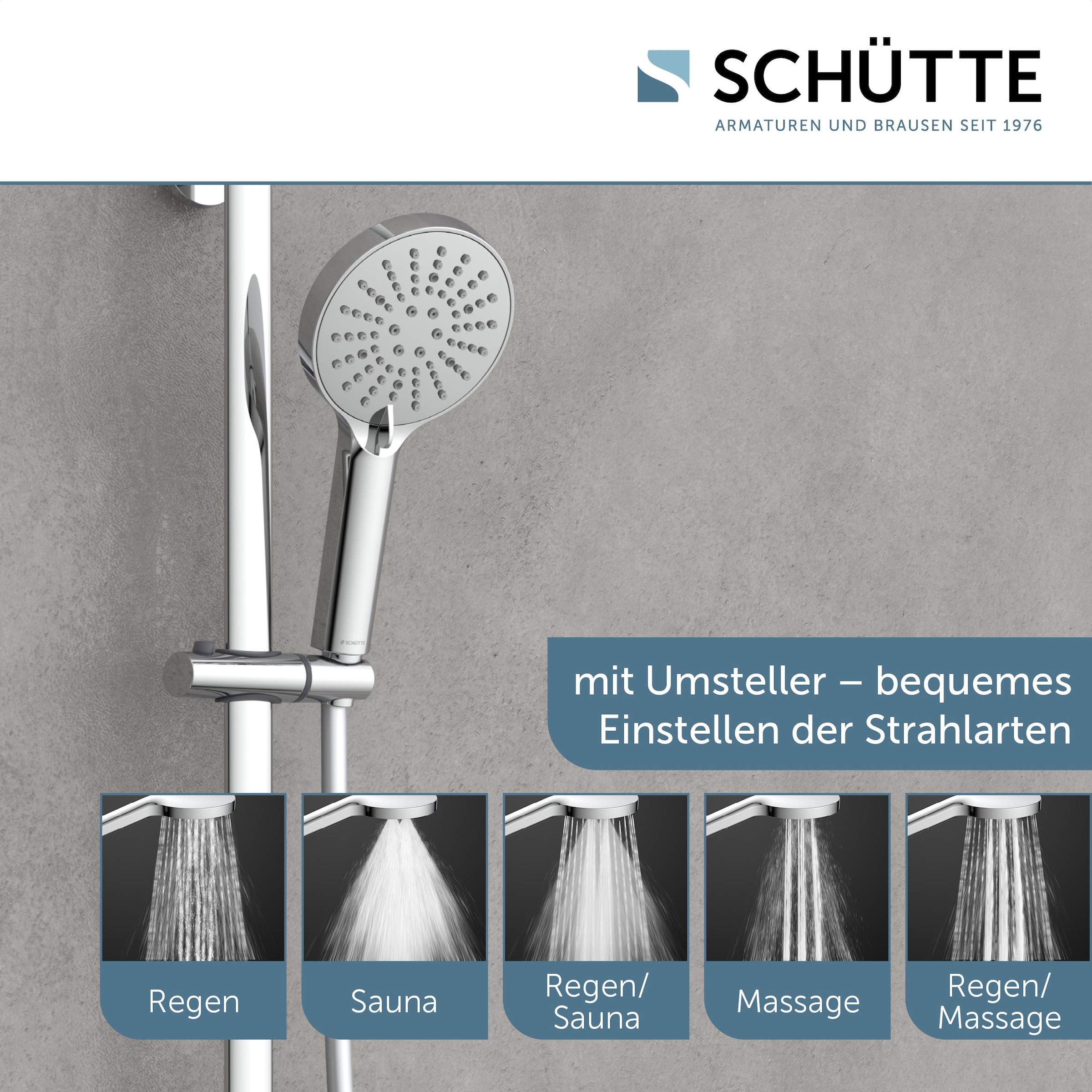 Schütte Duschsäule »MADURA FRESH« inkl. Wasserspardichtung, Sicherheitssperre, Antikalk, höhenverstellb.