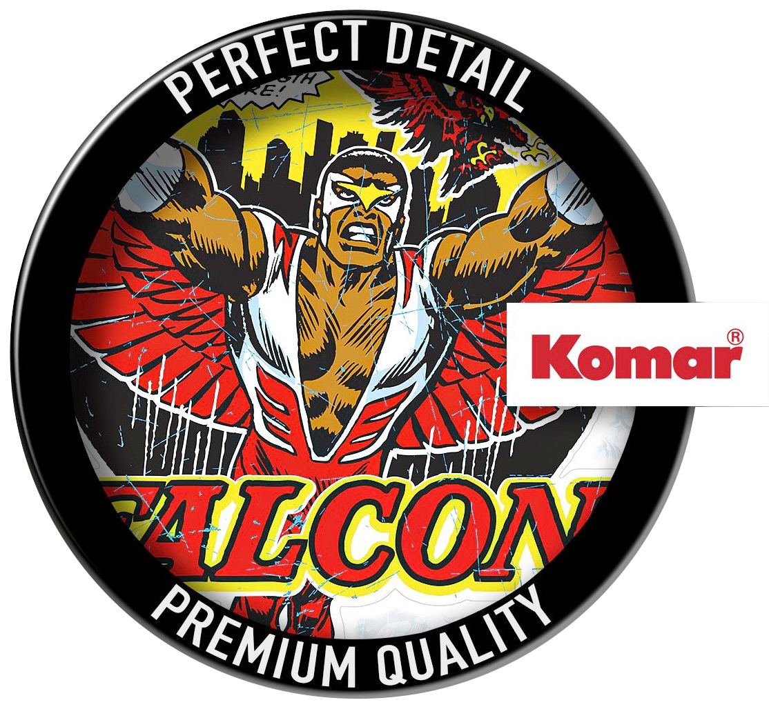 Komar Wandtattoo »Falcon Comic Classic - Größe 50 x 70 cm«, (1 St.), selbstklebend, Wandsticker, Kinderzimmer