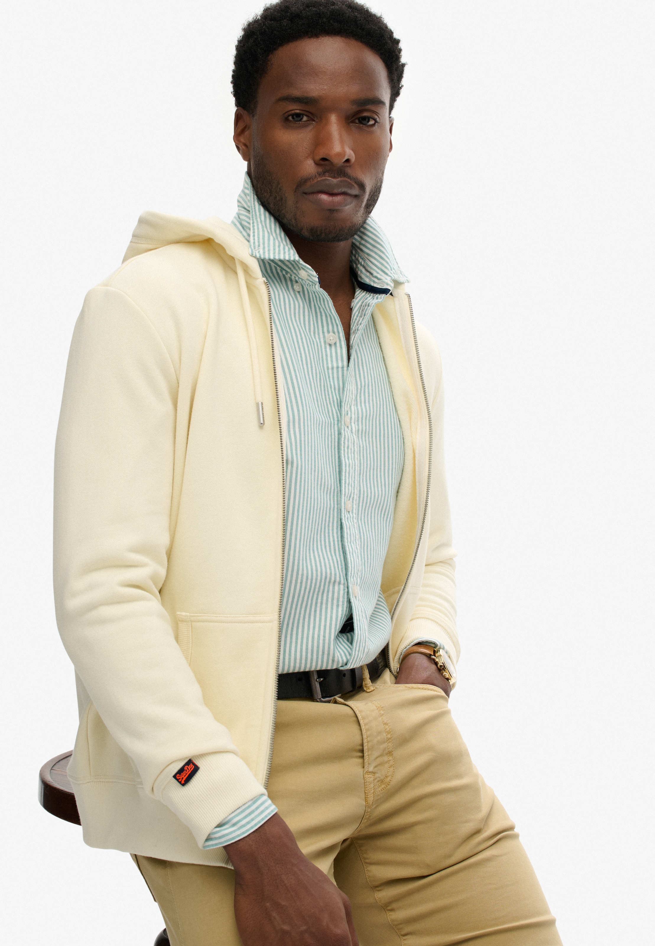 Superdry Kapuzensweatjacke »ESSENTIAL LOGO ZIP HOODIE HB«