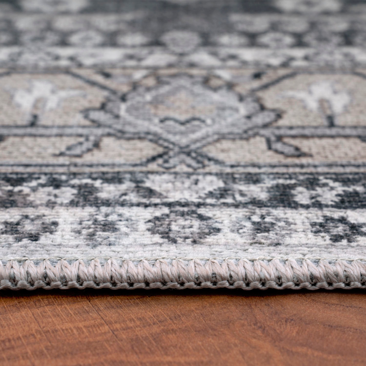 Paco Home Teppich »Bordeaux 243«, rechteckig, 4 mm Höhe, Kurzflor, Orient-Optik, Vintage Design, waschbar