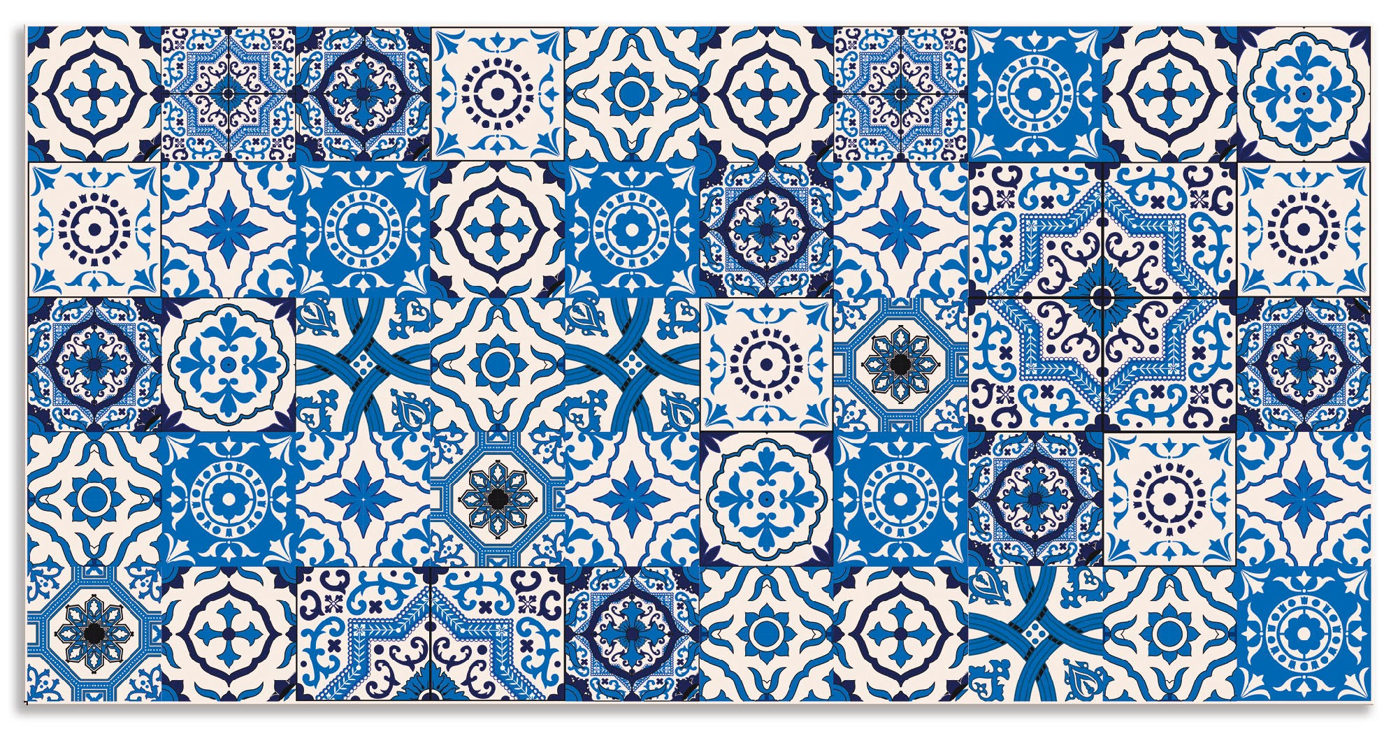 Artland Küchenrückwand »Orientalische Fliesen«