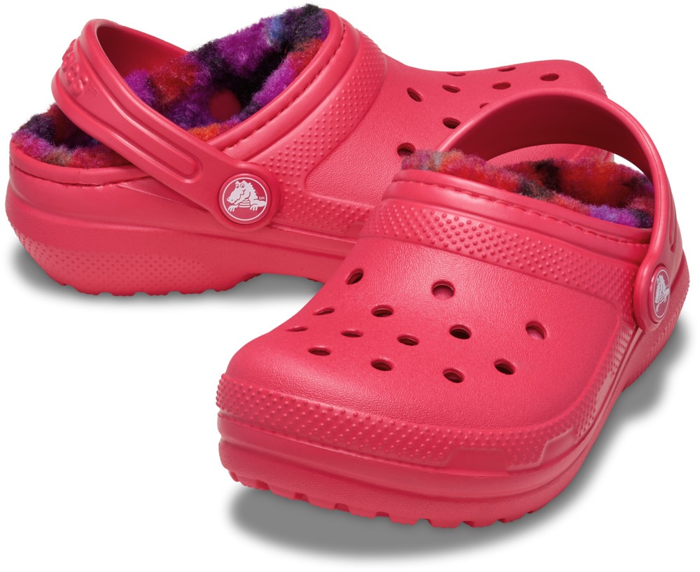 Crocs Hausschuh »Classic Lined Bold Clog T«  Clog, Homeslipper mit Warmfutter