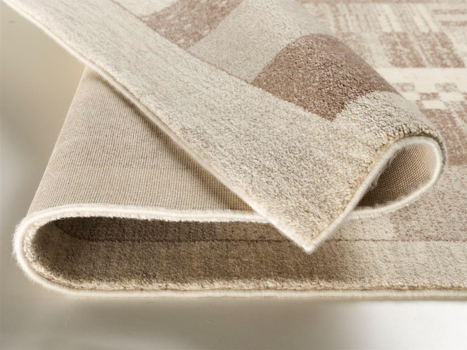 OCI DIE TEPPICHMARKE Wollteppich »Lexis Ando« rechteckig 9 mm Höhe Wollteppich, Naturfaser,Wohnzimmer