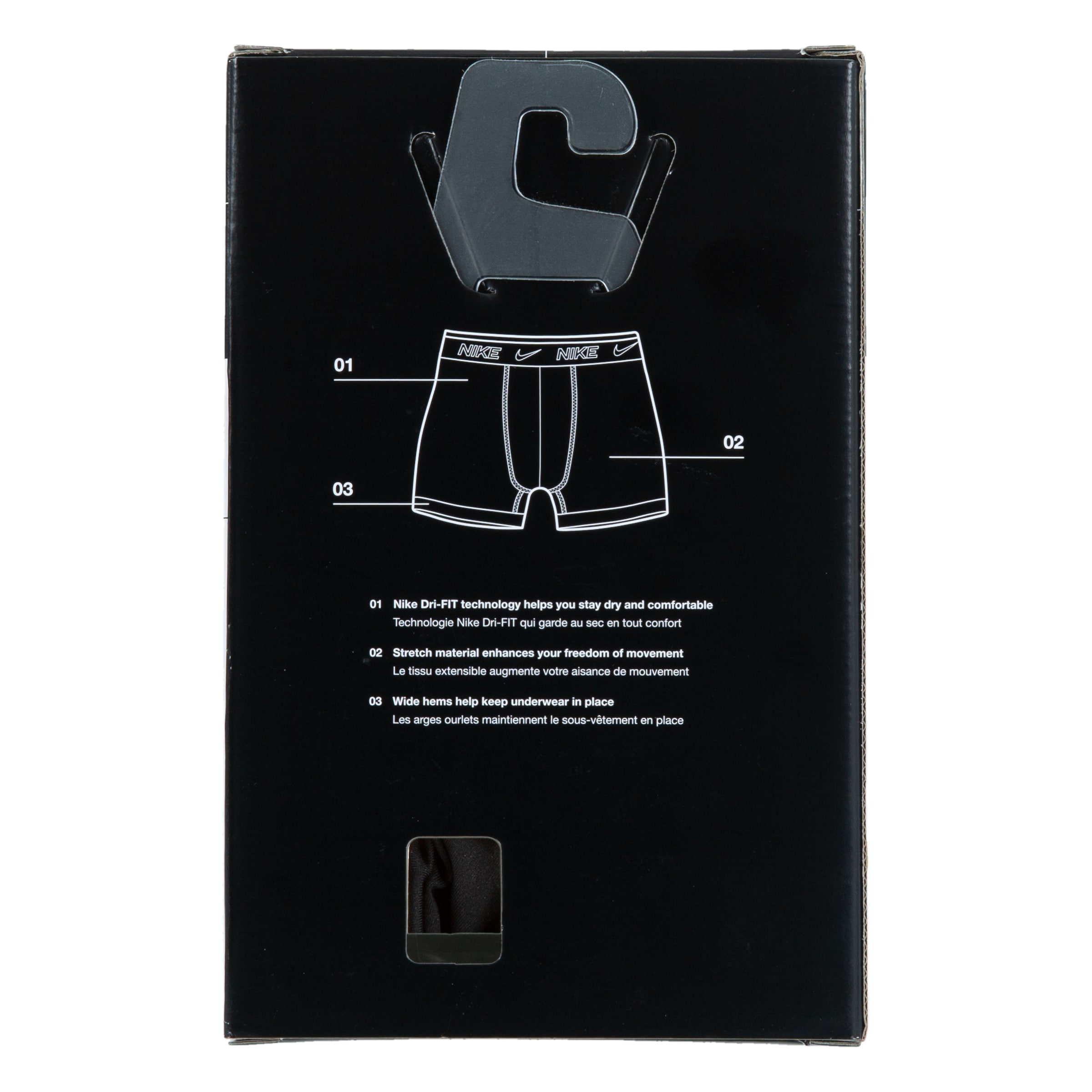 Nike Sportswear Boxershorts »EVERYDAY COTTON 3PK BOXER  BRIEF für Kinder« Packung, 3er-Pack, 3 Stk. tlg., für Kinder