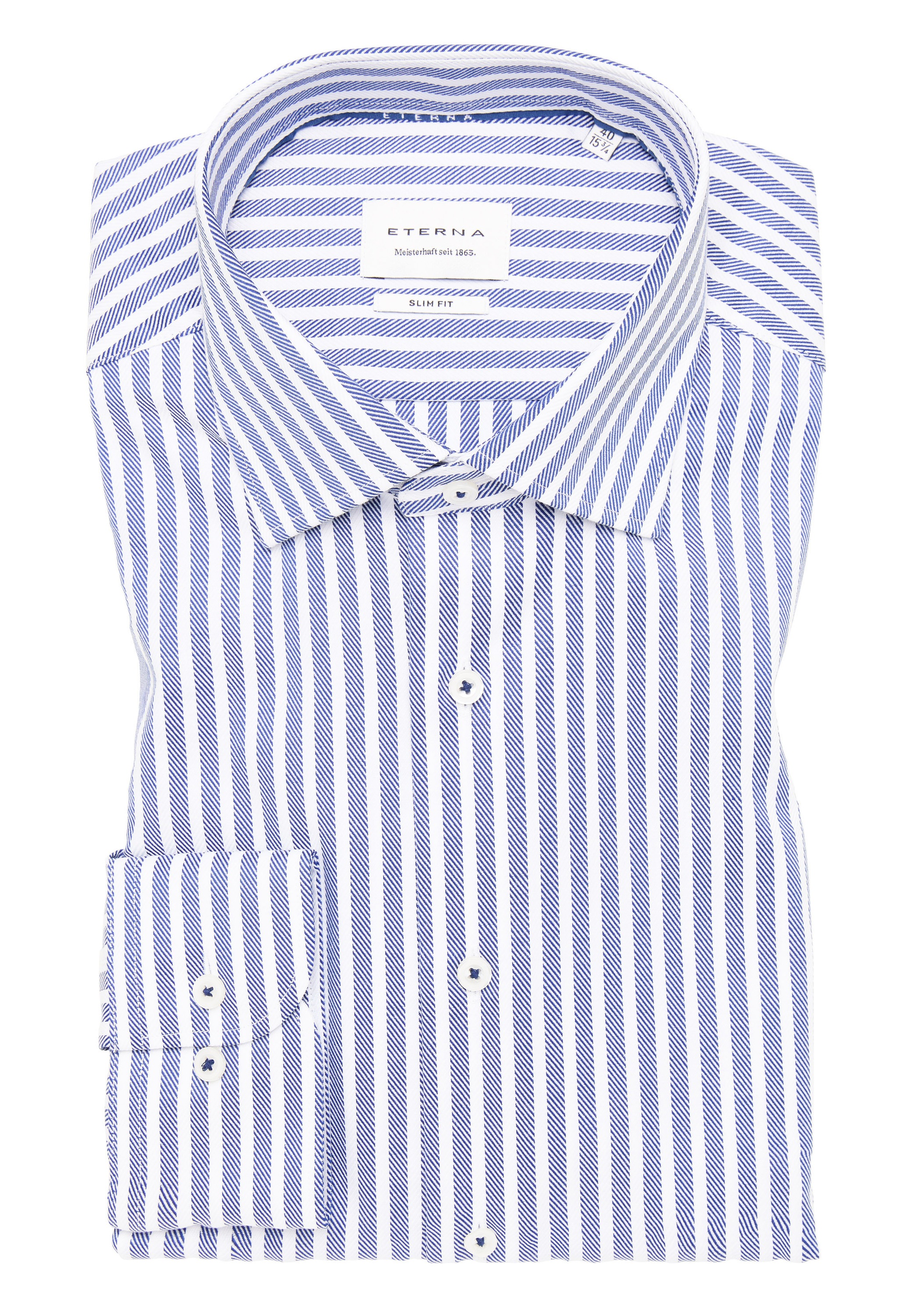 Eterna Langarmhemd »SLIM FIT«, NON IRON (bügelfrei)