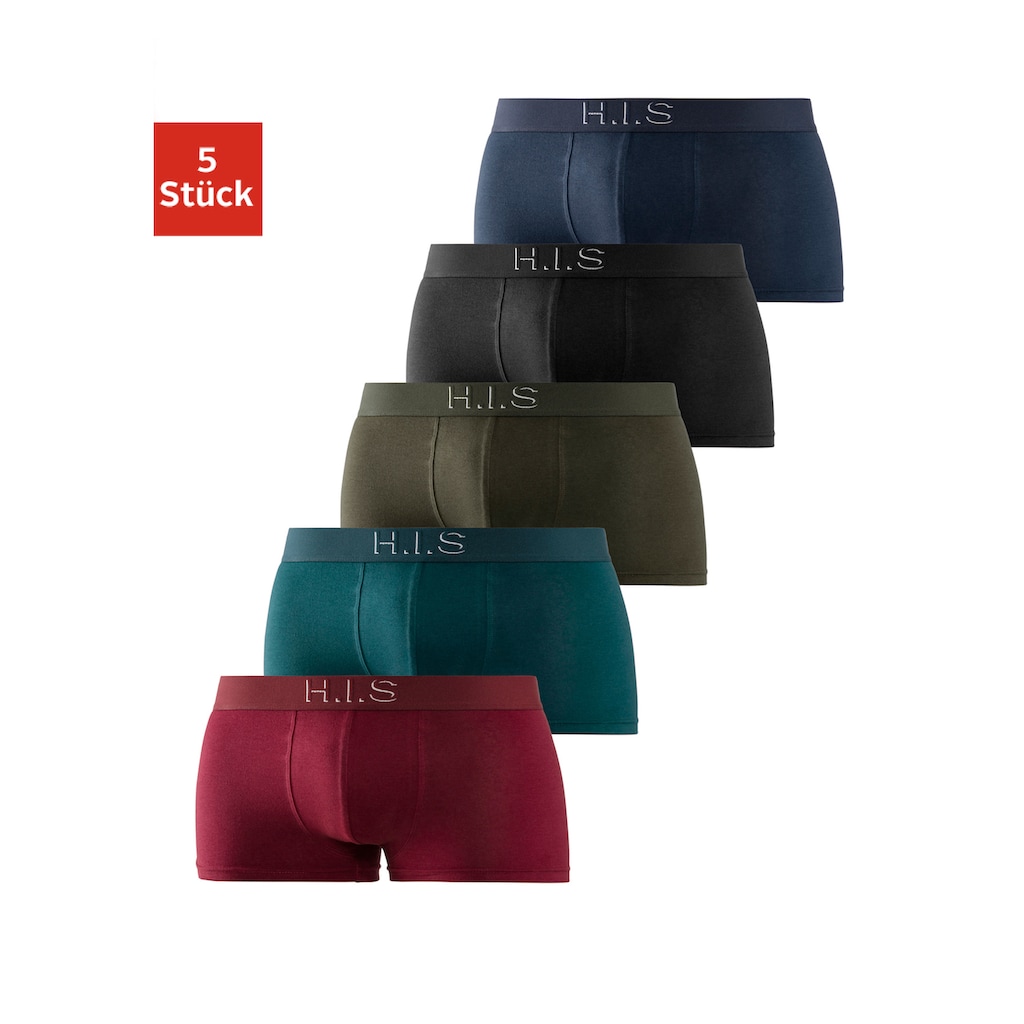 H.I.S Boxershorts, (Packung, 5 St.)