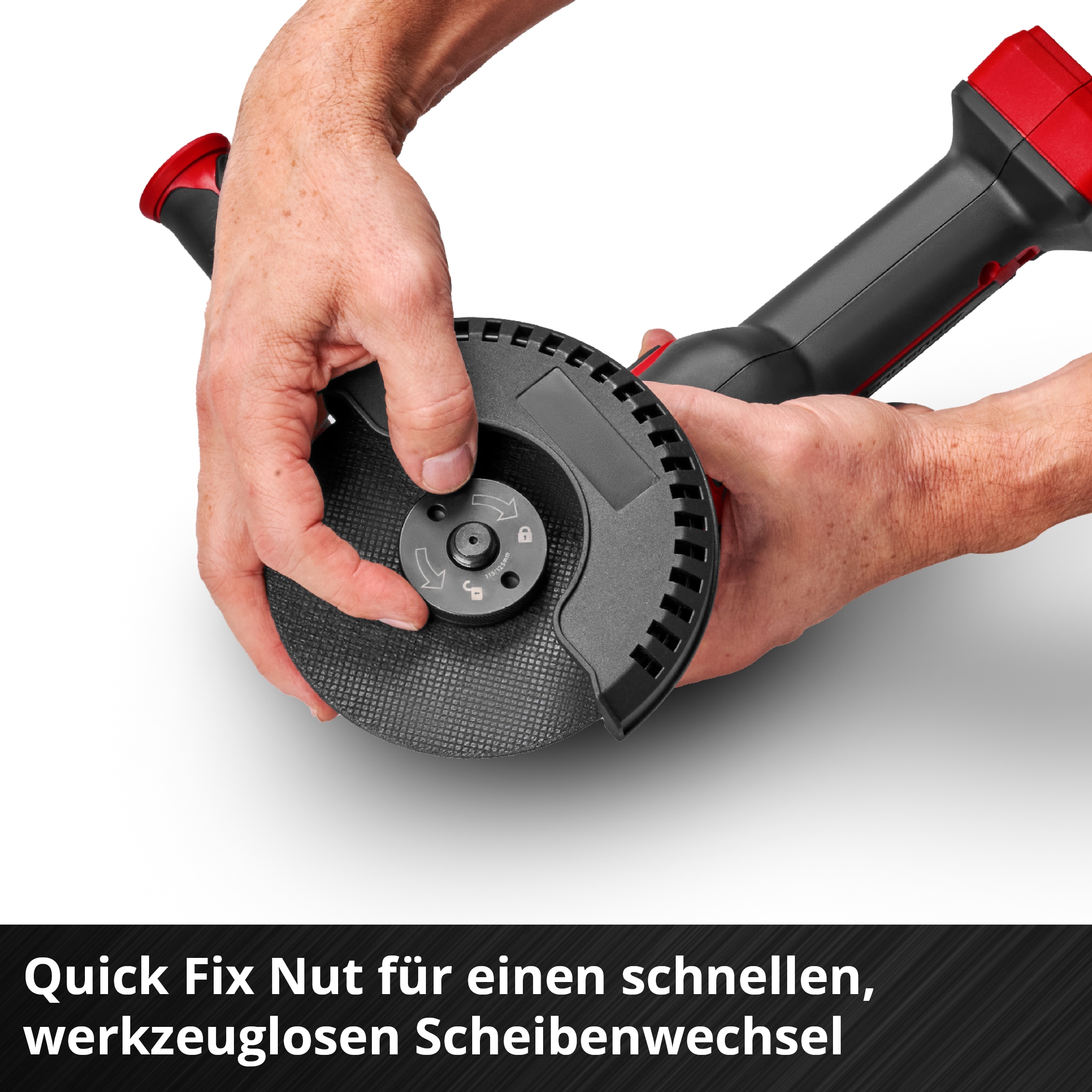 Einhell Akku-Winkelschleifer »TP-AG 18/125 CE Q Li - Solo« ohne Akku und Ladegerät