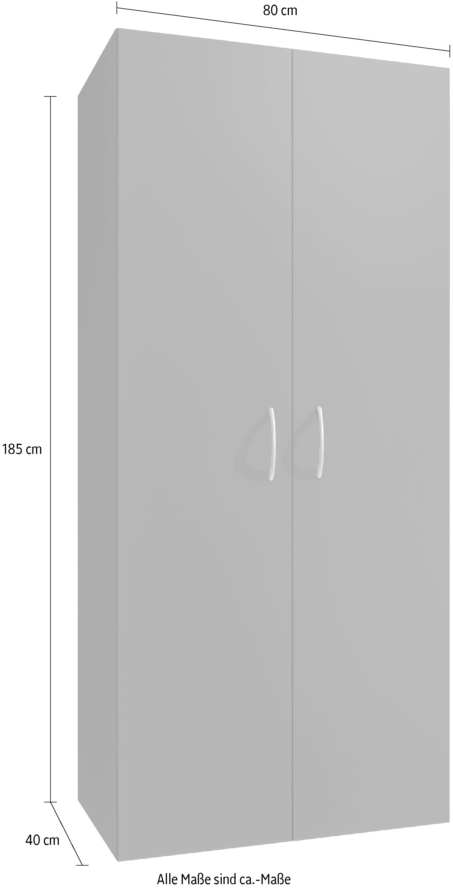 Wimex Kleiderschrank »Multiraumkonzept der Schrank für dein Zuhause«, (kombinierbares Schranksystem mit vielen Serienmodellen), Schlafzimmerschrank Garderobe Bestseller Otto´s Choice