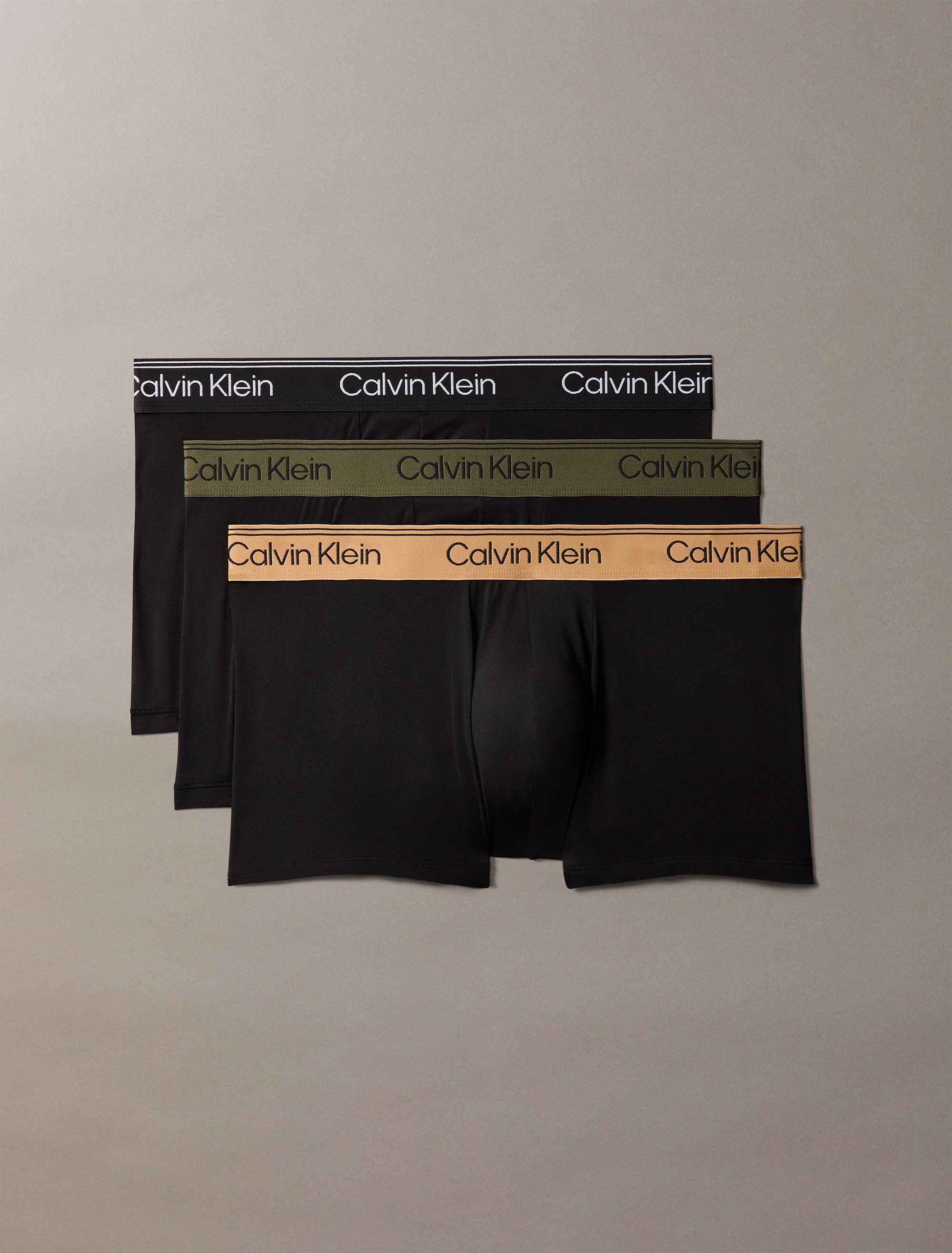 Calvin Klein Underwear Trunk »LOW RISE TRUNK 3PK« Packung, 3er-Pack,  Regular fit mit elastischem Bund