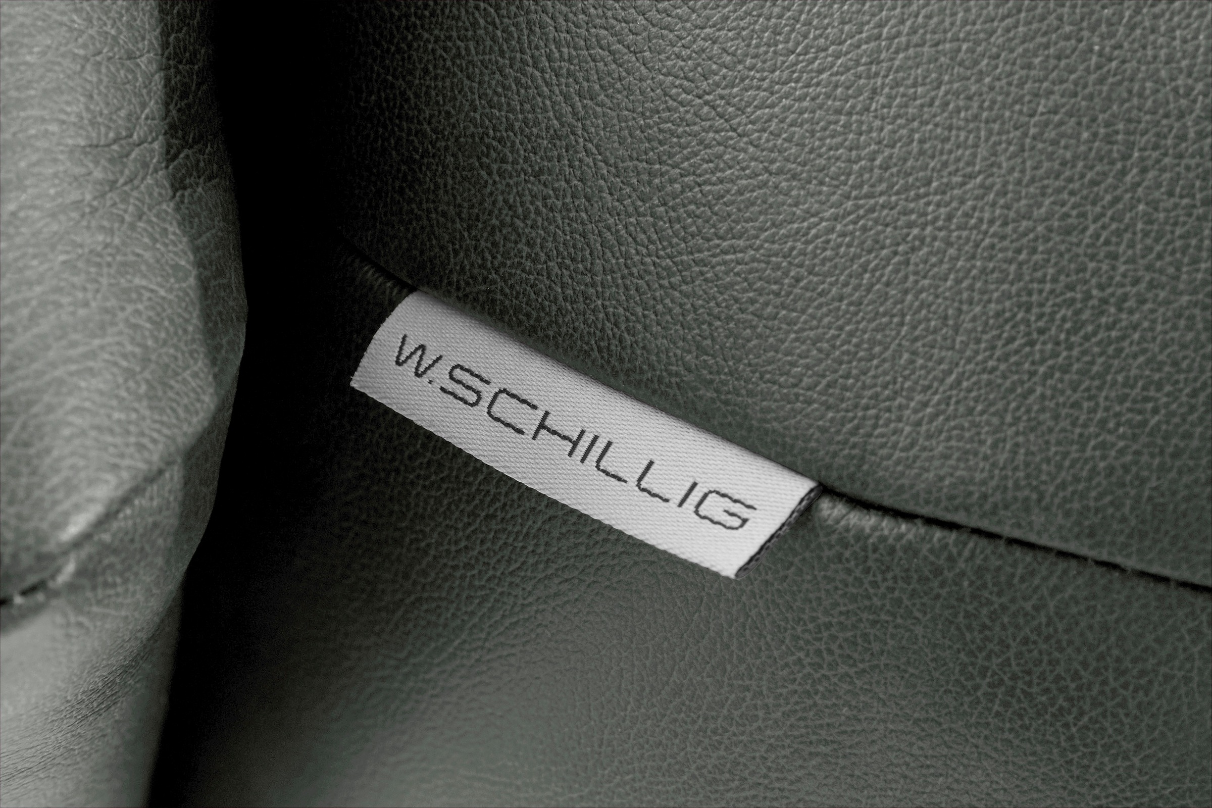W.SCHILLIG 2-Sitzer »sherry«, Kopfstützenverstellung, Metallfüße in Chrom glänzend, Breite 194 cm