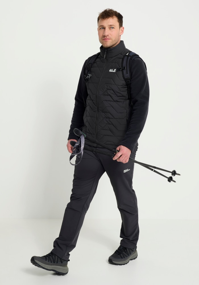 Jack Wolfskin Funktionsweste »FLEXTREK INS VEST M« für Wandern, sportlicher Stil, aus Polyester, leicht
