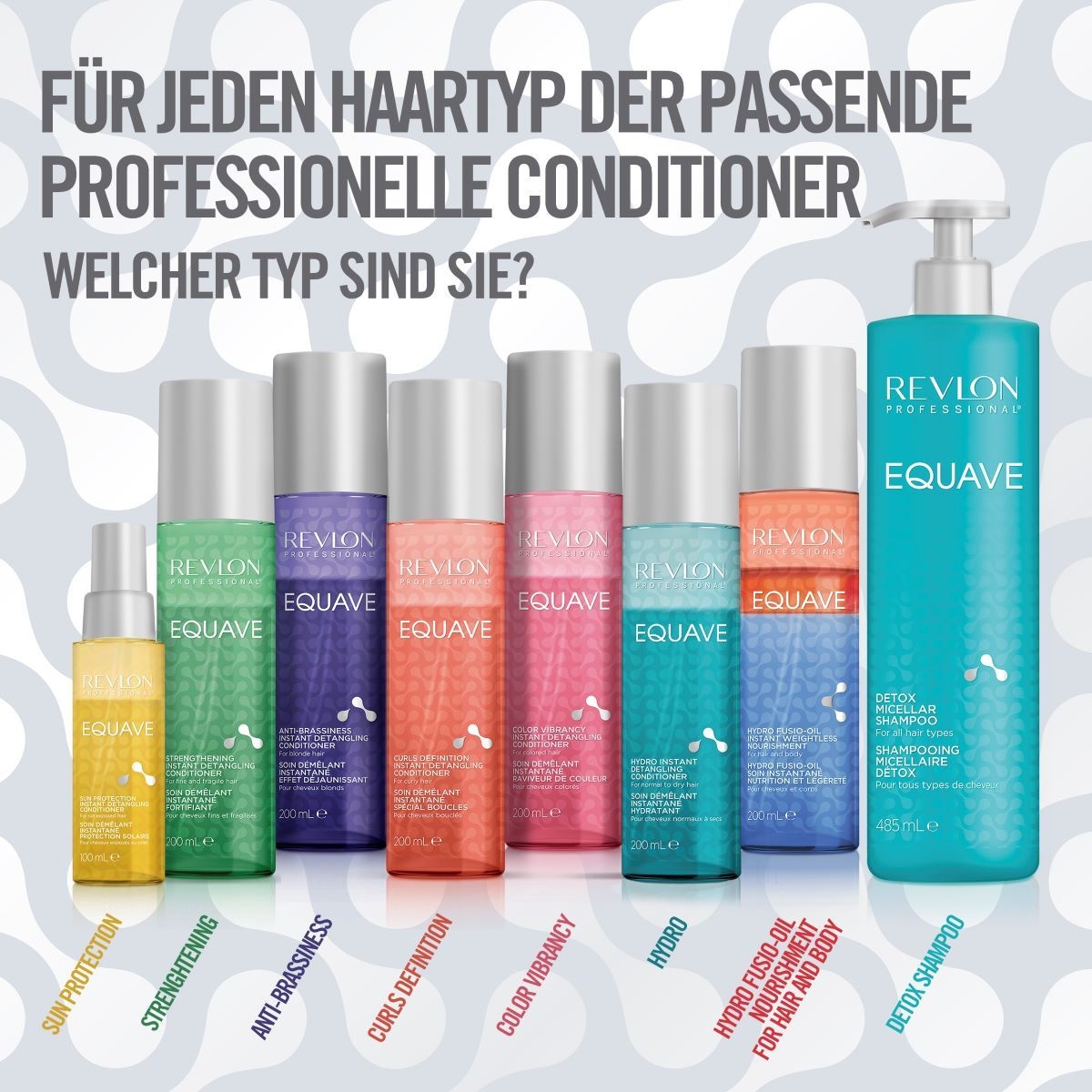 REVLON PROFESSIONAL Haarshampoo »Haarshampoo Equave Detox Micellar Shampoo, Alle Haartypen«