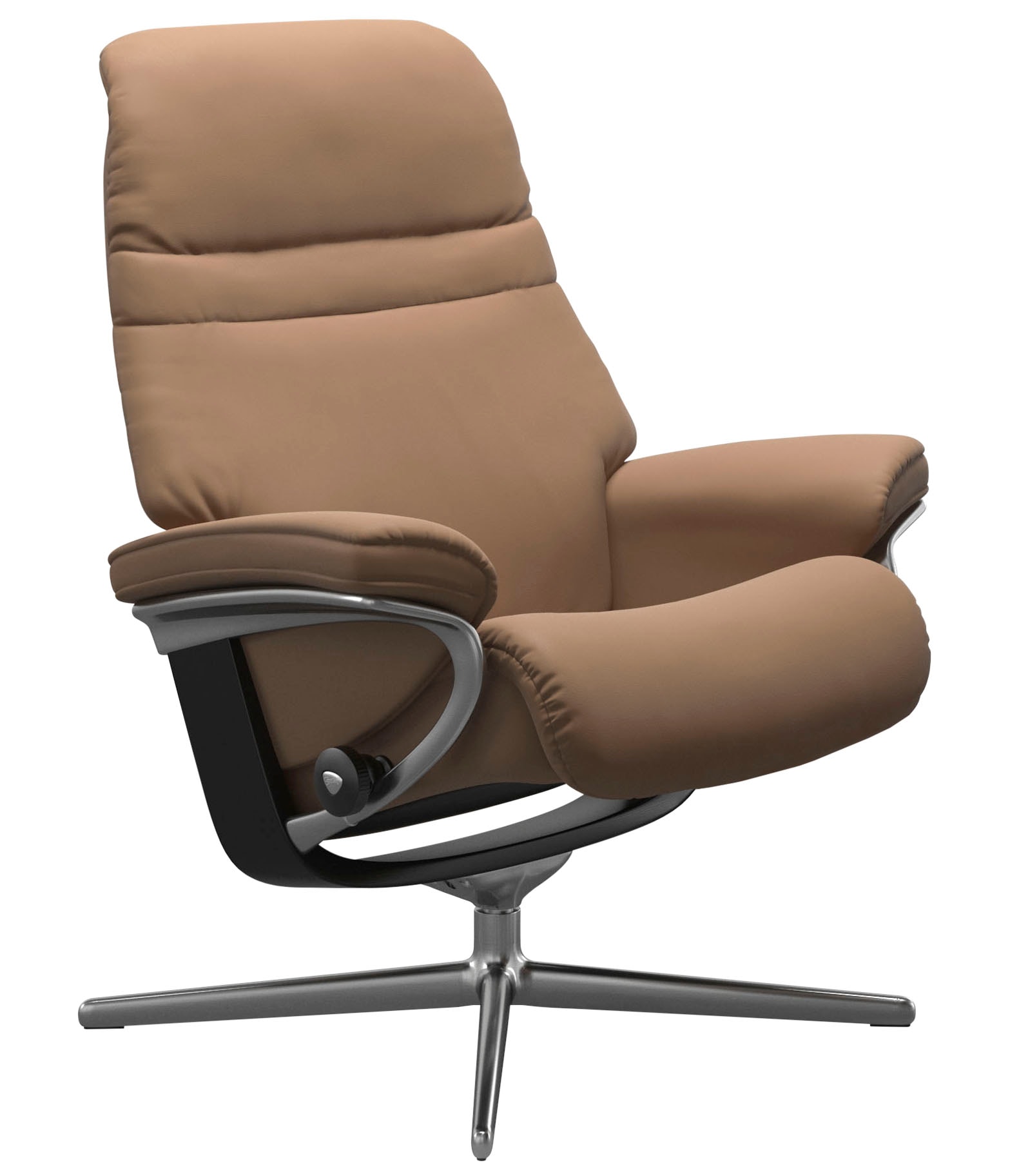 Stressless® Relaxsessel »Sunrise« mit Cross Base, Größe S, M & L, Holzakzent Schwarz
