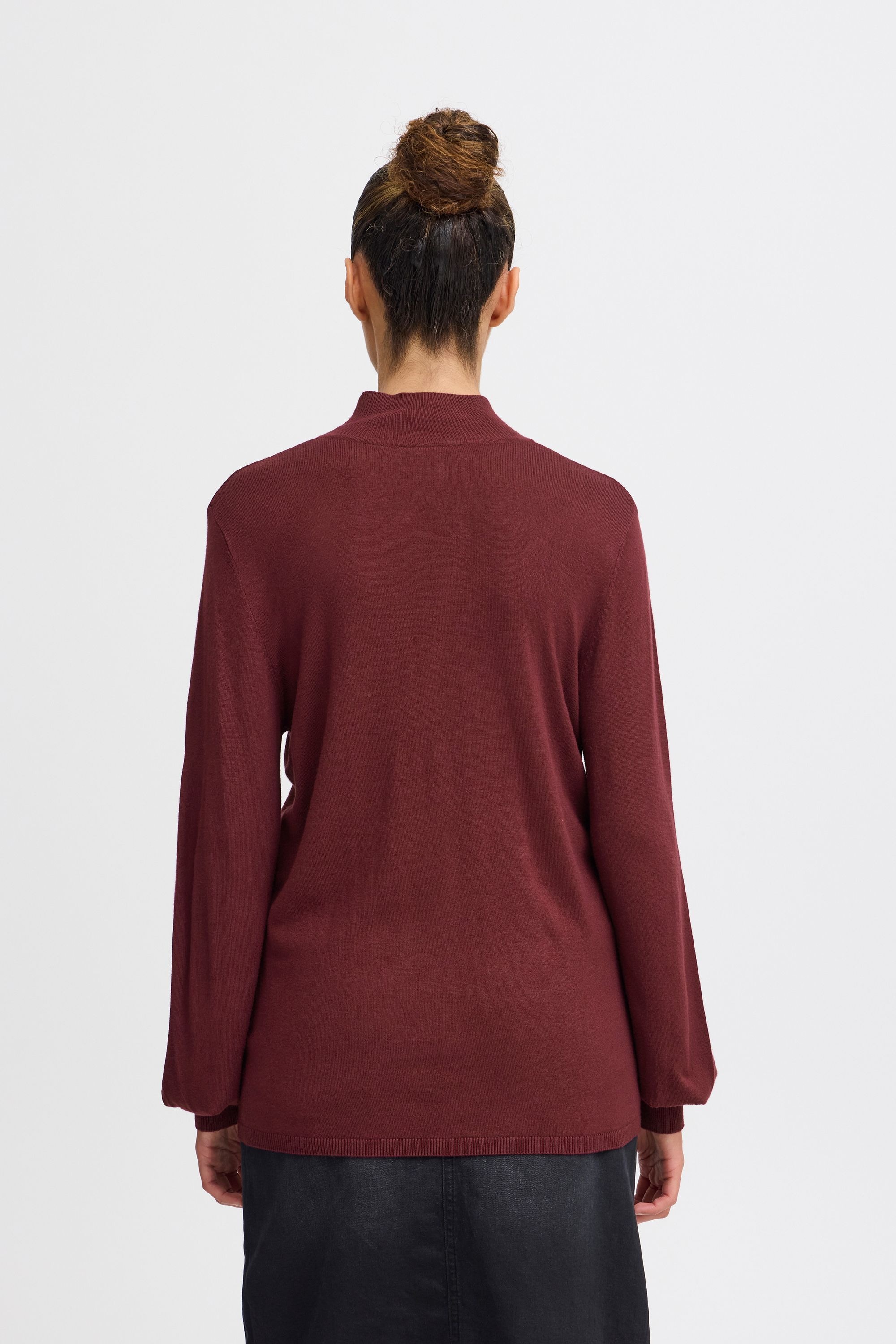 Ichi Strickfleece-Pullover »Strickpullover IHMAFA TURTLE LS«
