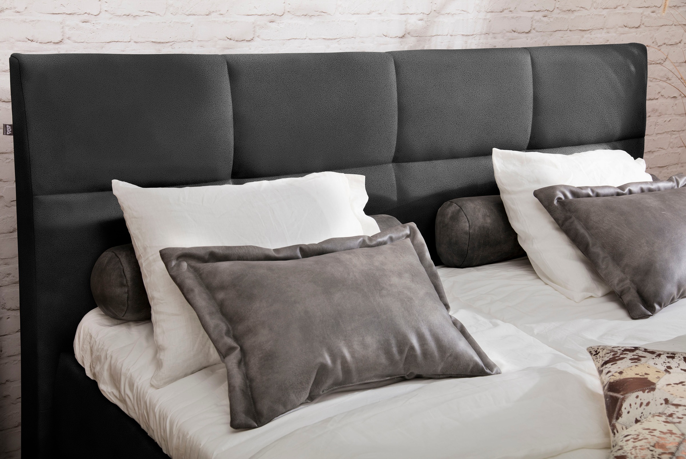 alina Polsterbett »Nadina« wahlweise mit Matratze und Lattenrost, in verschiedenen Größen