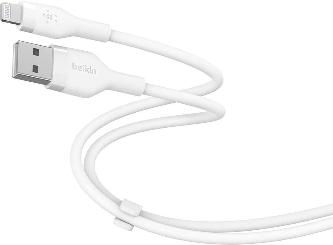 Belkin Smartphone-Kabel »BOOST CHARGE Flex USB-A-Kabel mit Lightning Connector«, USB Typ A-Lightning, 100 cm