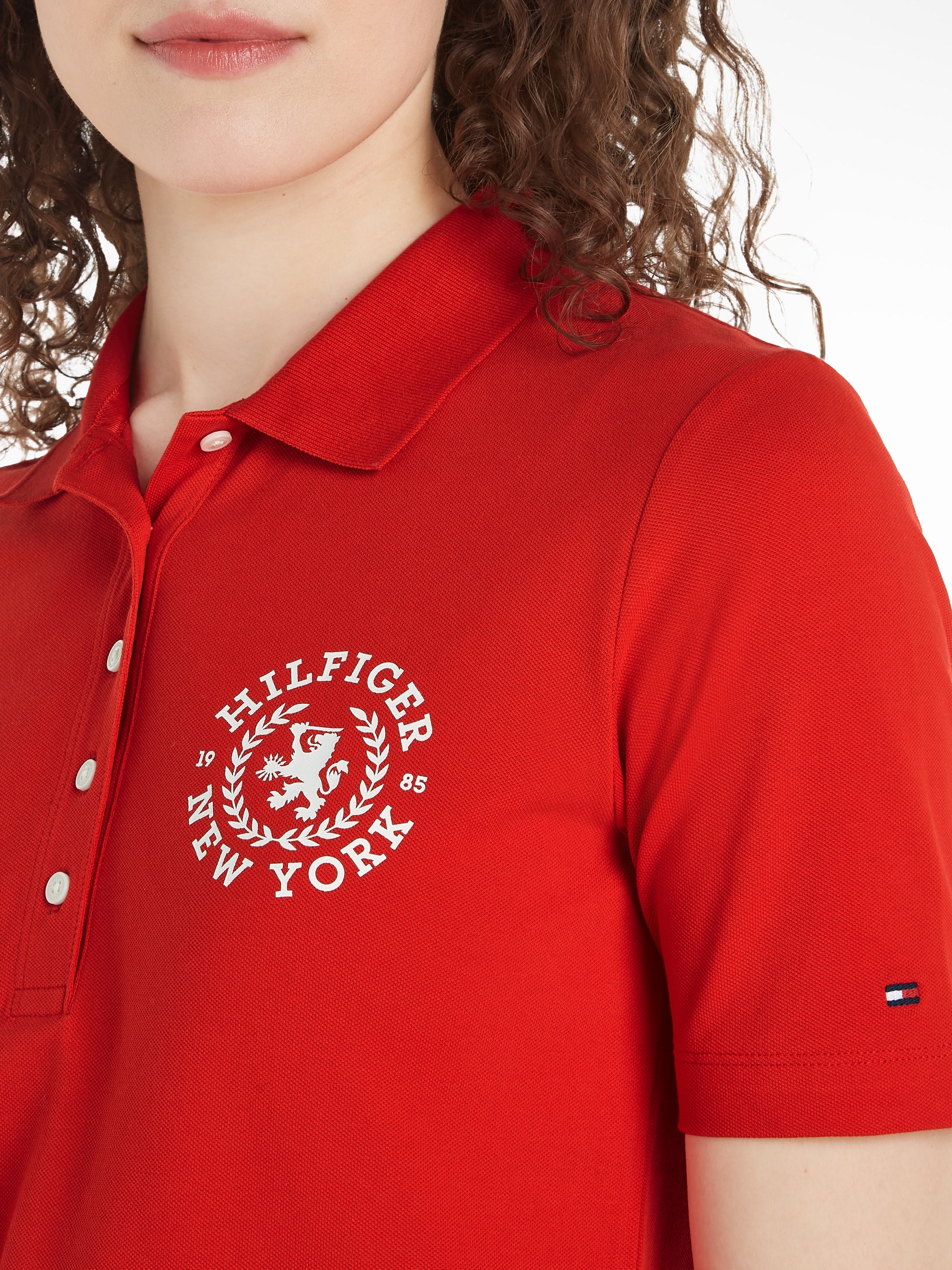 Tommy Hilfiger Poloshirt »REG CREST EMB POLO SS«, mit Logostickerei