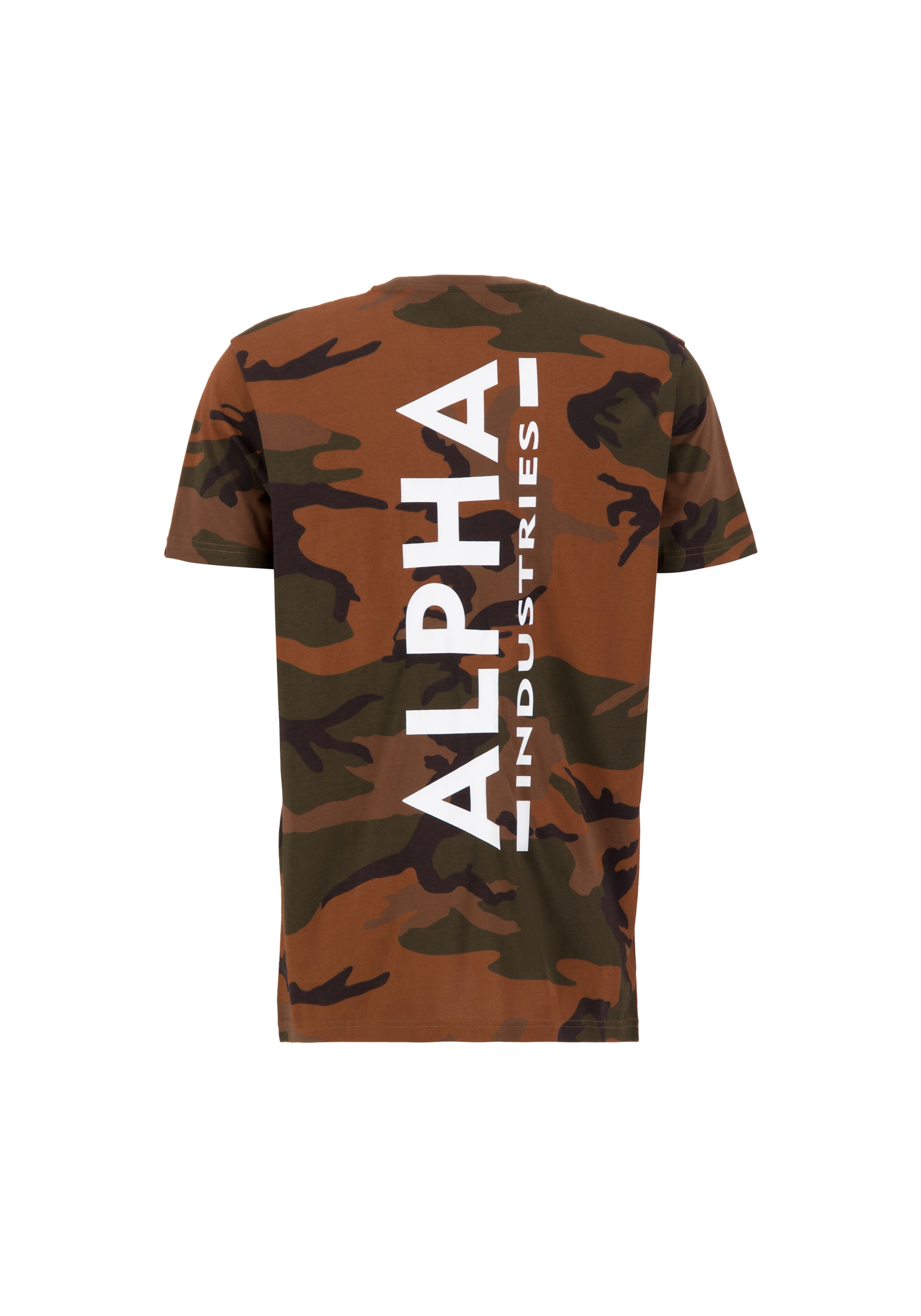 Alpha Industries T-Shirt »Alpha Industries Men - T-Shirts Backprint T Camo«