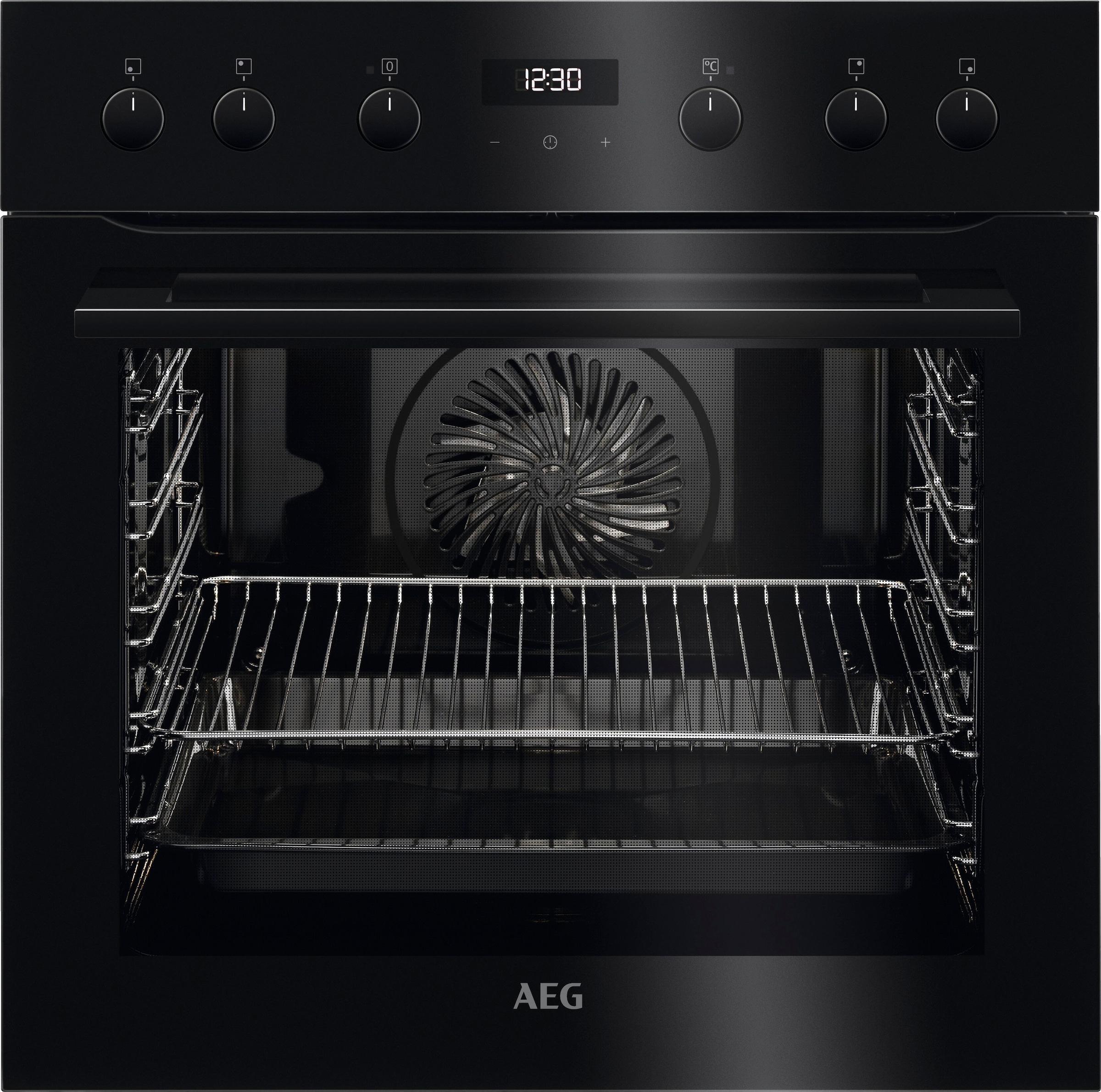 AEG Elektro-Herd-Set »EES435020B 940321377«, mit Teleskopauszug nachrüstbar