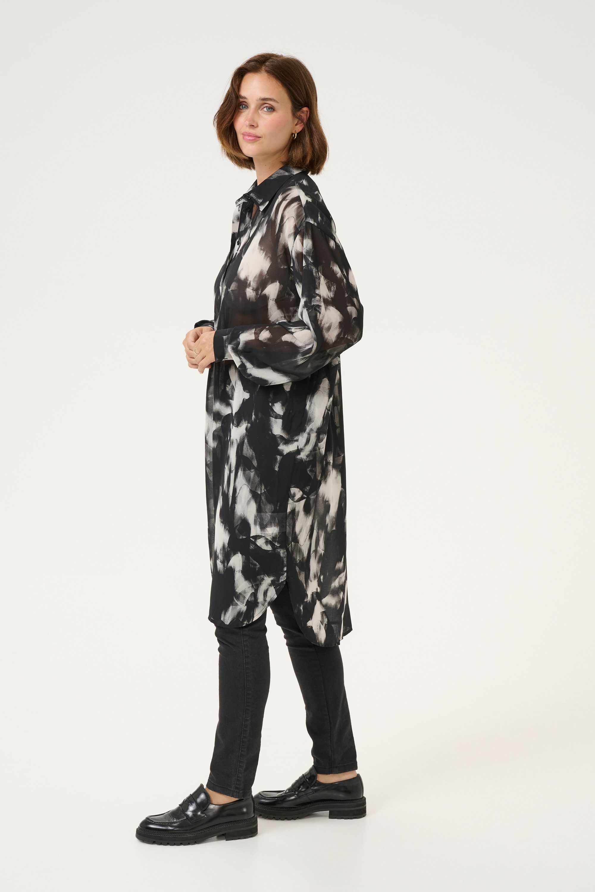KAFFE Midikleid »Kleid KAaska«