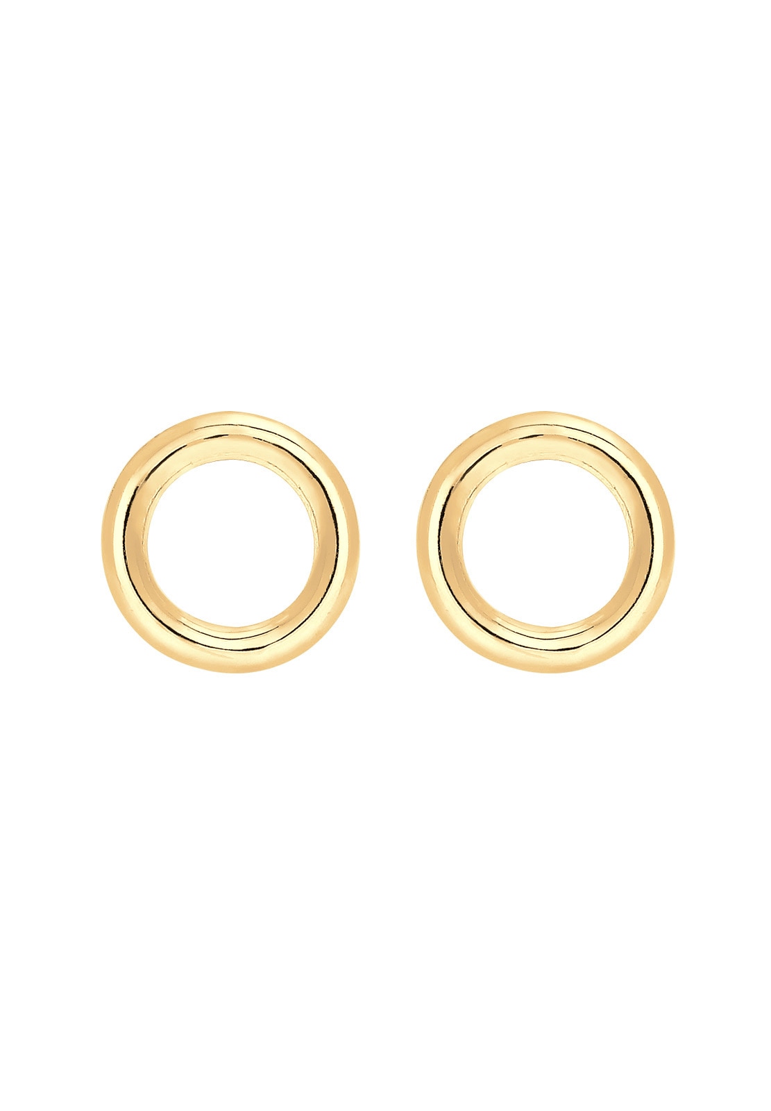 Elli Paar Ohrstecker »Ohrringe Basic Kreis Geo Minimal Filigran 925 Silber«