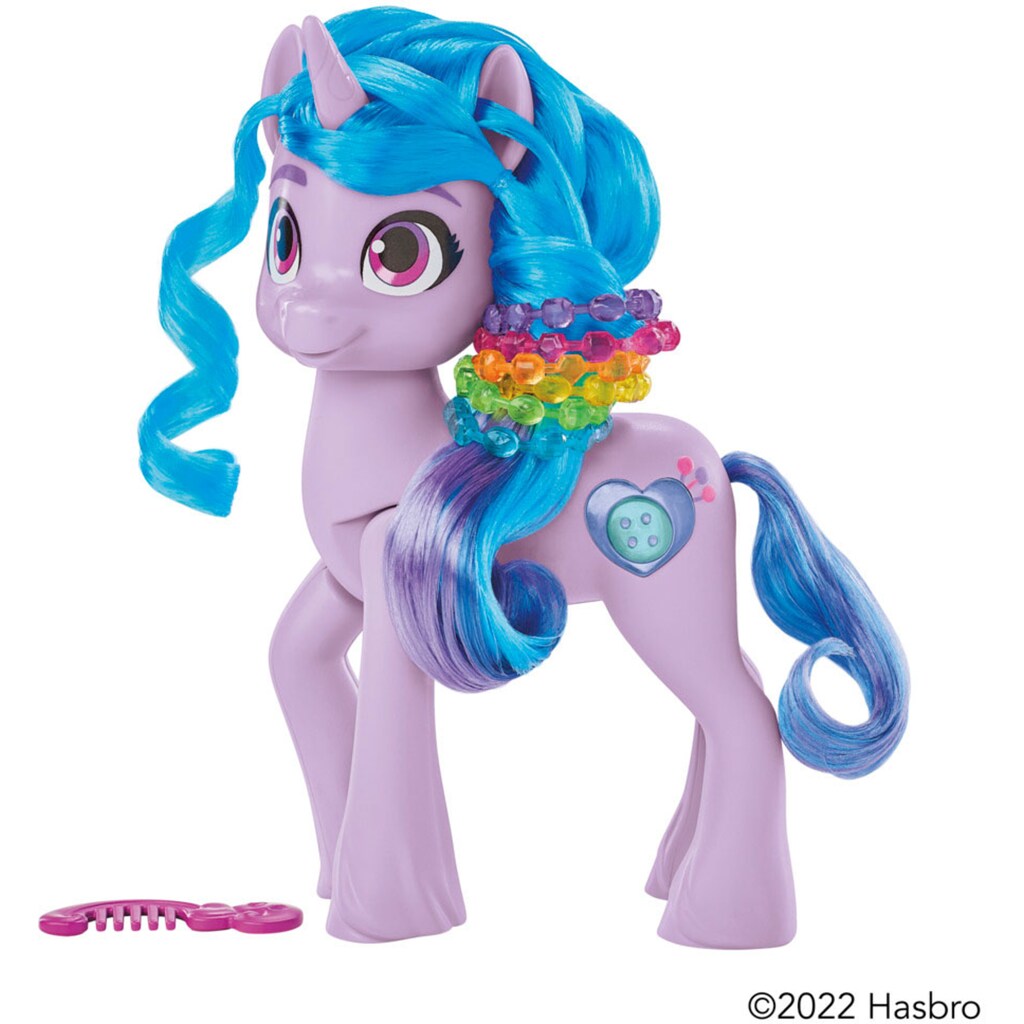 Hasbro Spielfigur »Izzy Moonbow«, mit über 20 Reaktionen und leuchtendem Schönheitsfleck