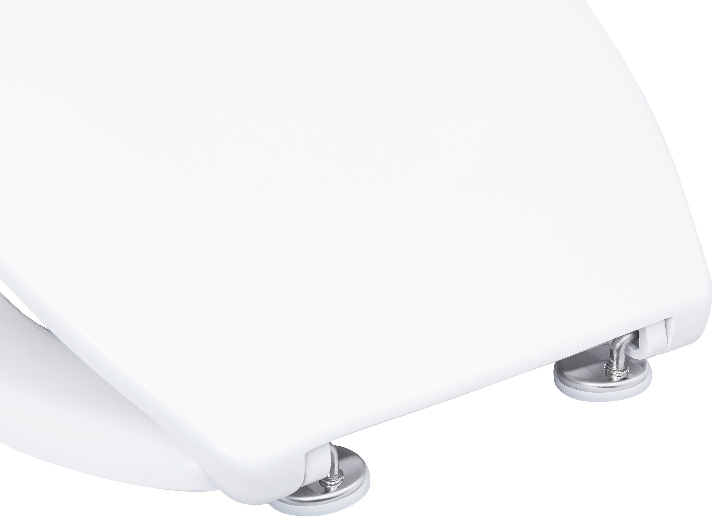 CORNAT WC-Sitz »Klassisch weißer Look - Pflegeleichter Duroplast«