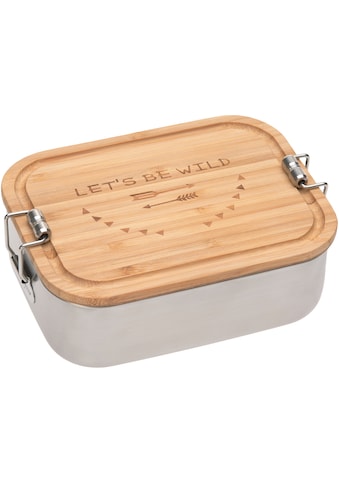 LÄSSIG Lunchbox »Adventure, Bamboo«, (1 tlg.), mit Holzdeckel kaufen