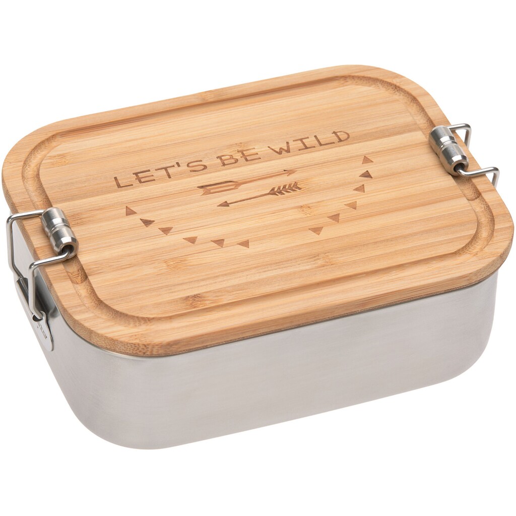 LÄSSIG Lunchbox »Bamboo, Adventure«, (1 tlg.)