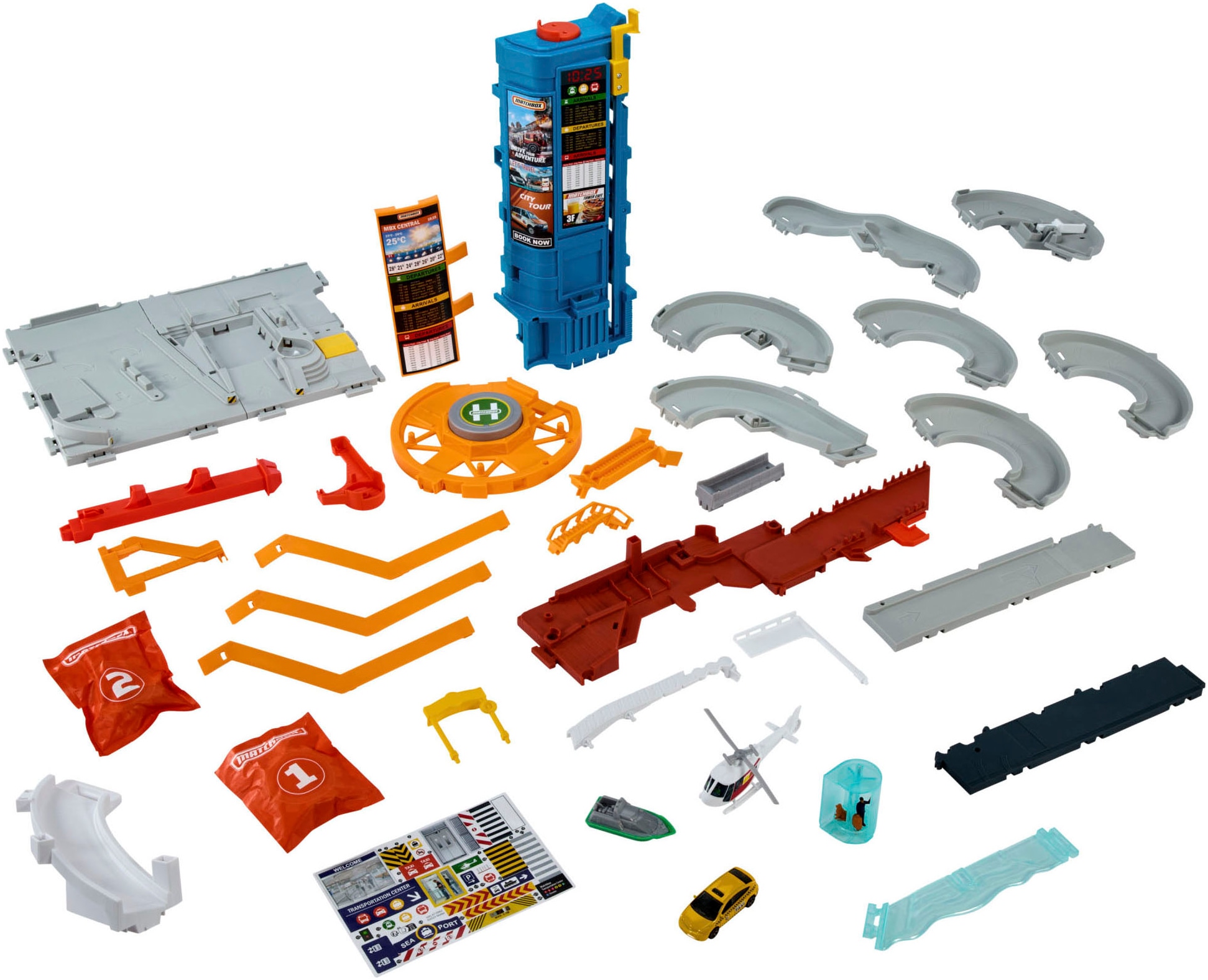 MATCHBOX Spiel-Parkhaus »Action Drivers Transport-Center«