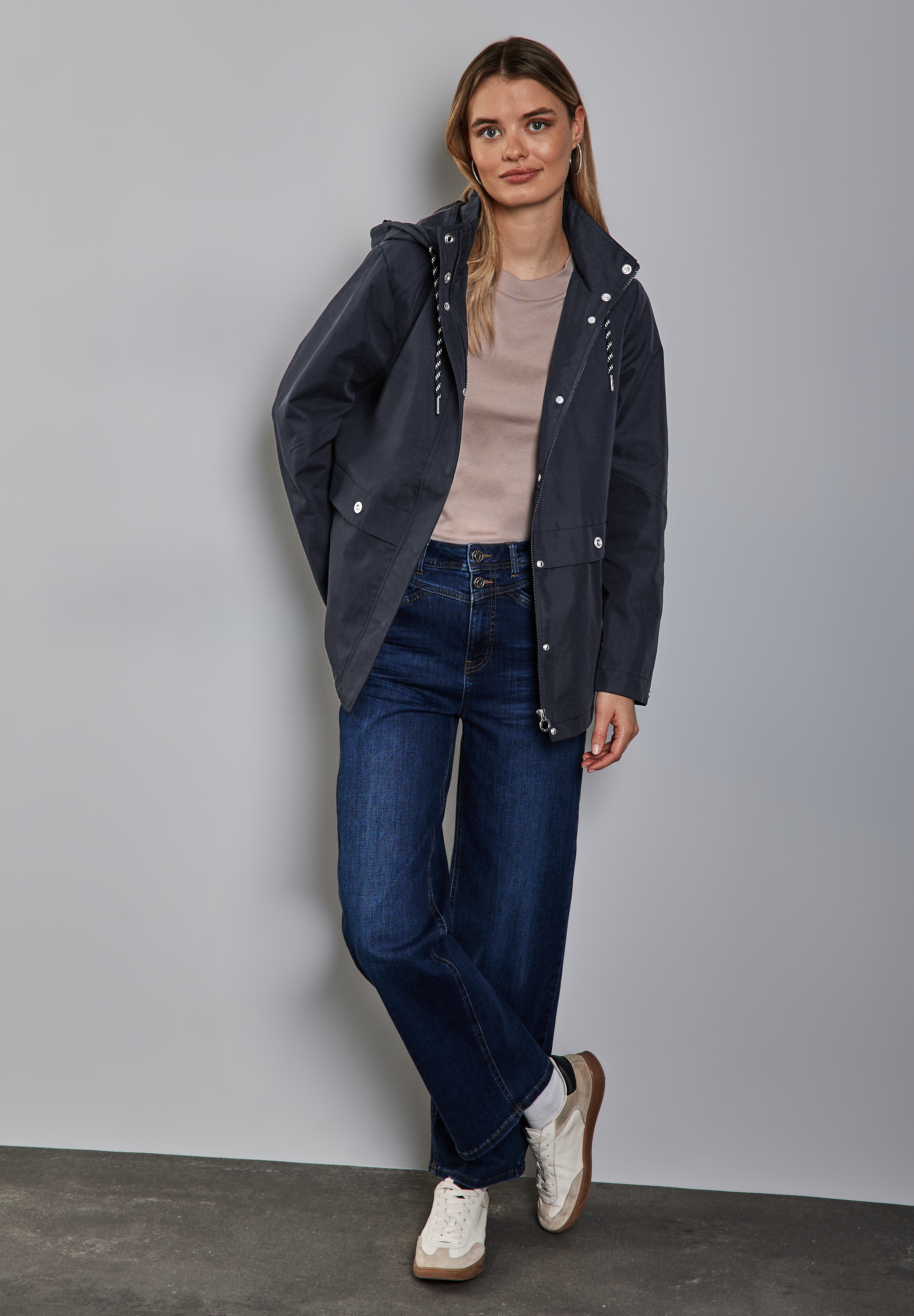 STREET ONE Parka, mit Kapuze, mit Kapuze