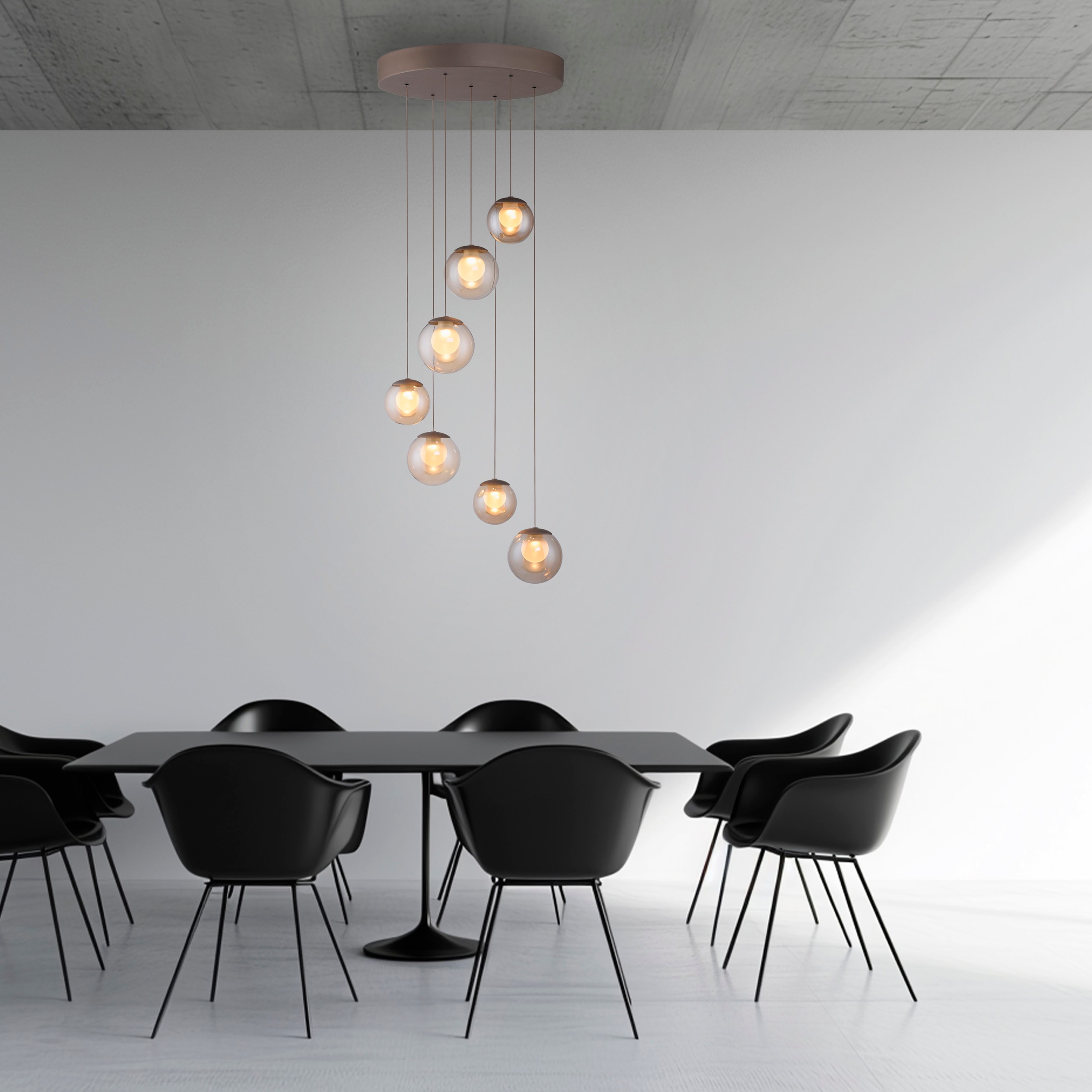 Neuhaus PURE LED Pendelleuchte »PURE Popup« LED-Board 1 Stk. warmweiß - kaltweiß Comfort Lift, CCT, dimmbar über Fernbedienung