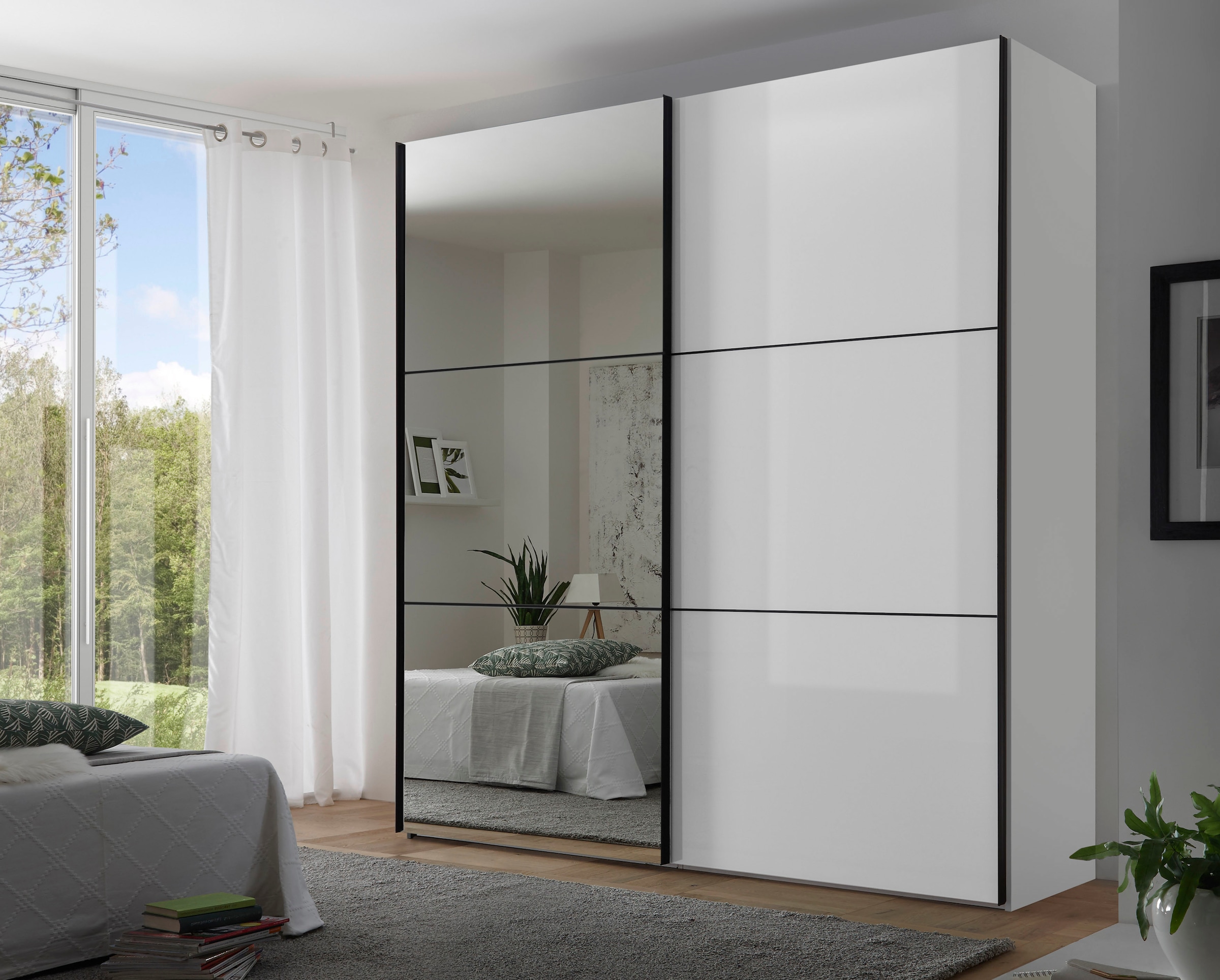 STAUD Schwebetürenschrank »Includo Glas, Made in Germany«