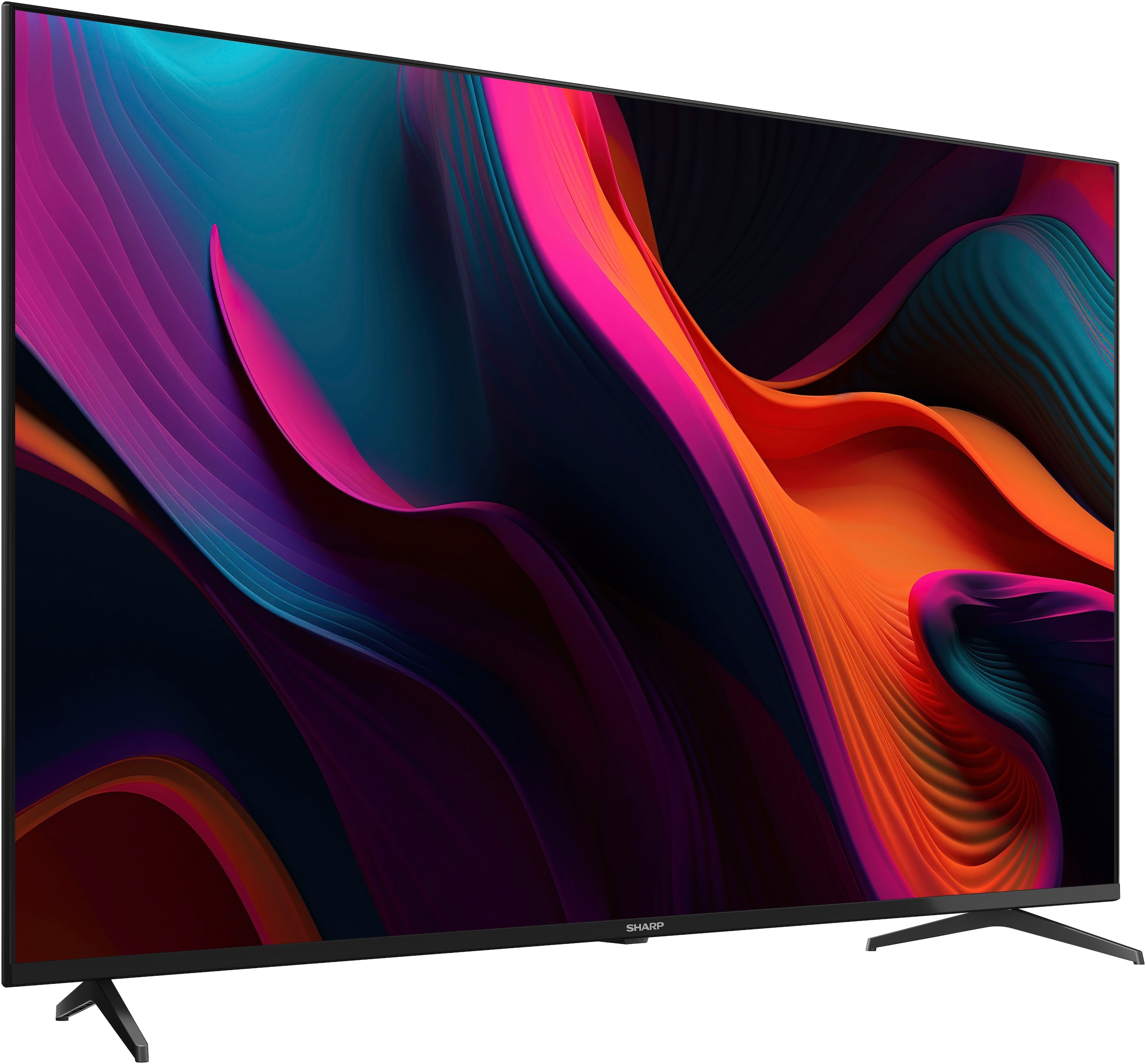 Sharp LED-Fernseher »SHARP 50GL4260E Google TV 126 cm (50 Zoll) 4K Ultra HD Google TV«, 126 cm/50 Zoll, 4K Ultra HD, Google TV-Smart-TV, Dolby Atmos, Dolby Vision, HDMI 2.1 mit eARC)