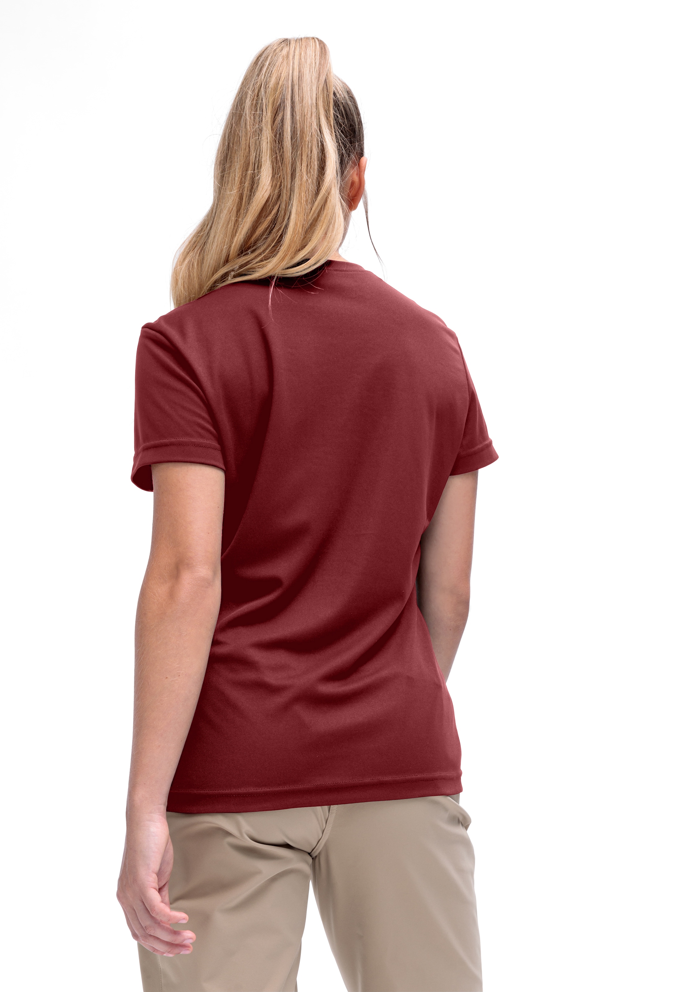 Maier Sports T-Shirt »Da-Shirt 1/2 Arm Waltraud H/S« für sportliche Aktivitäten, sportlicher Stil