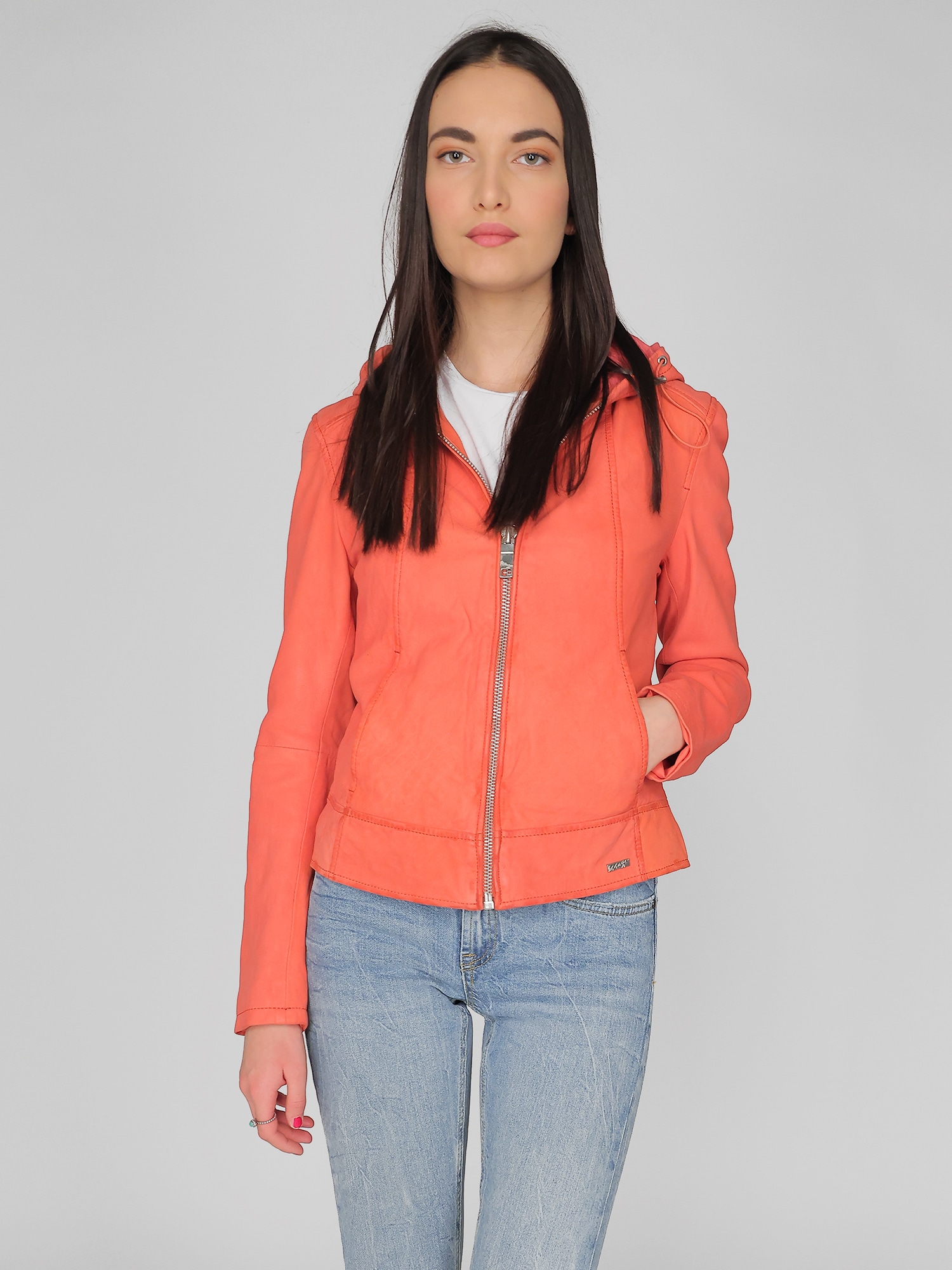 Maze Lederjacke »Lederjacke Donie«