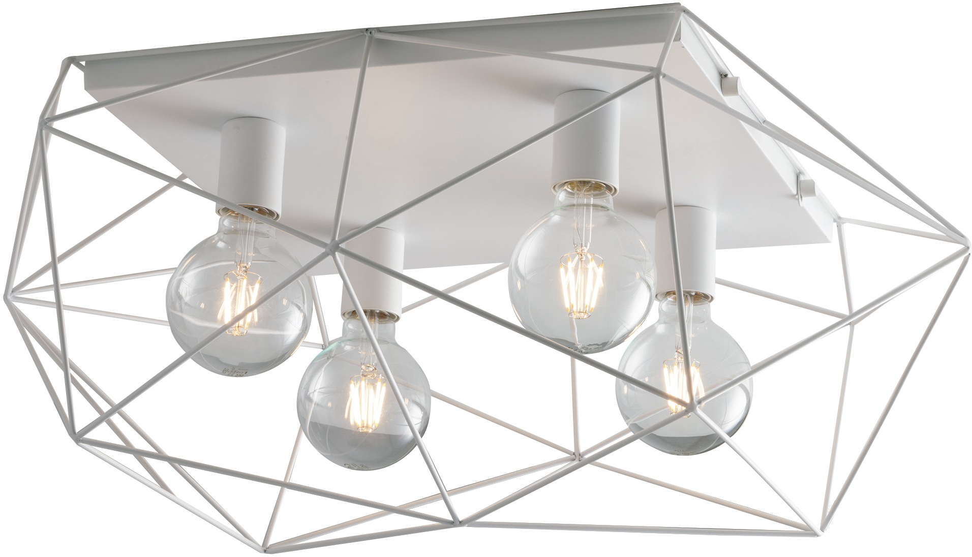 LUCE Design Deckenleuchte »I-ABRAXAS-PL4 BCO«, E27, 1 St.