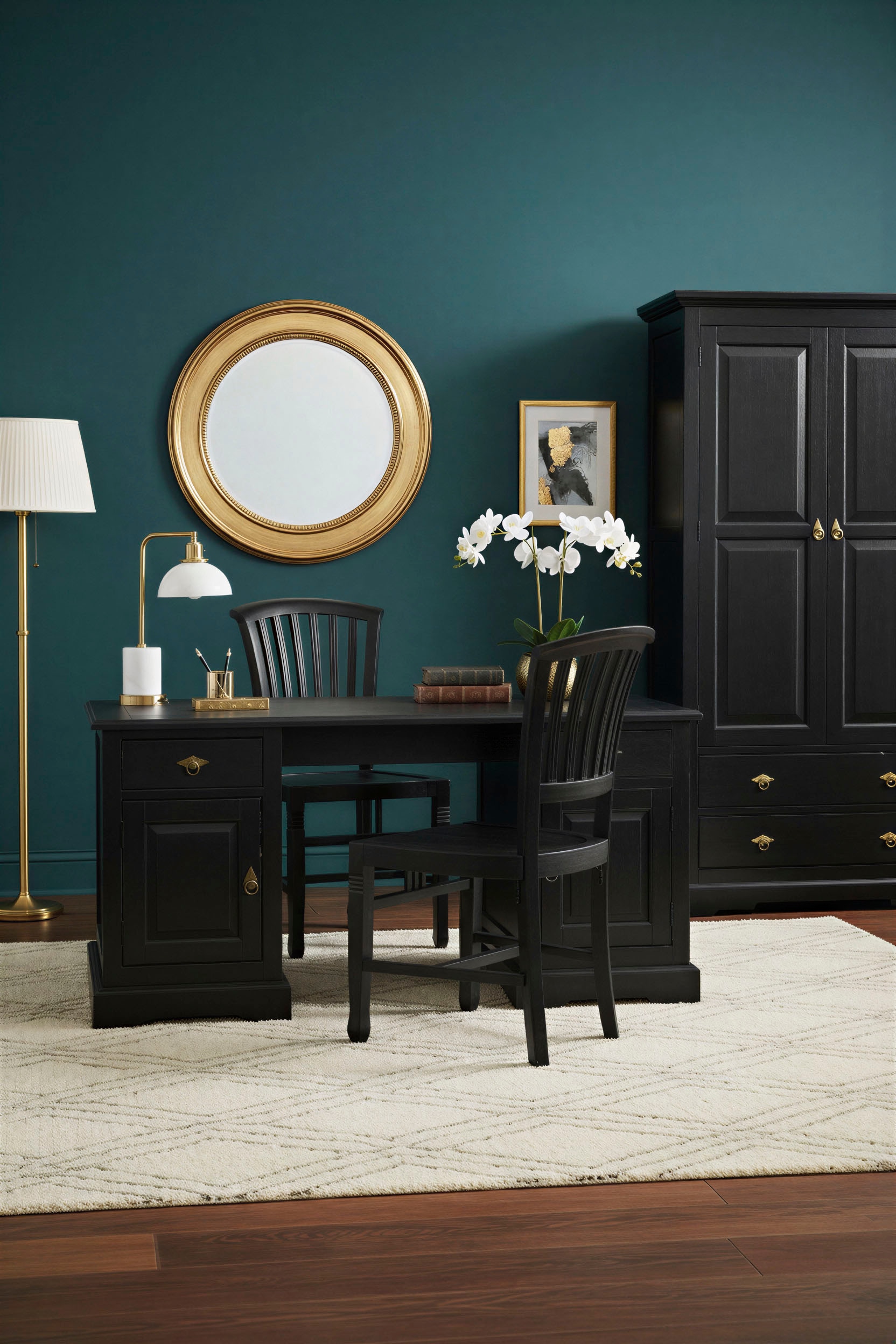 SIT Schreibtisch »Bürotisch Massiver Akazienholz‑Tisch, vielseitig nutzbar« Vielseitiger Akazienholz‑Tisch als Bürotisch oder Schreibtisch