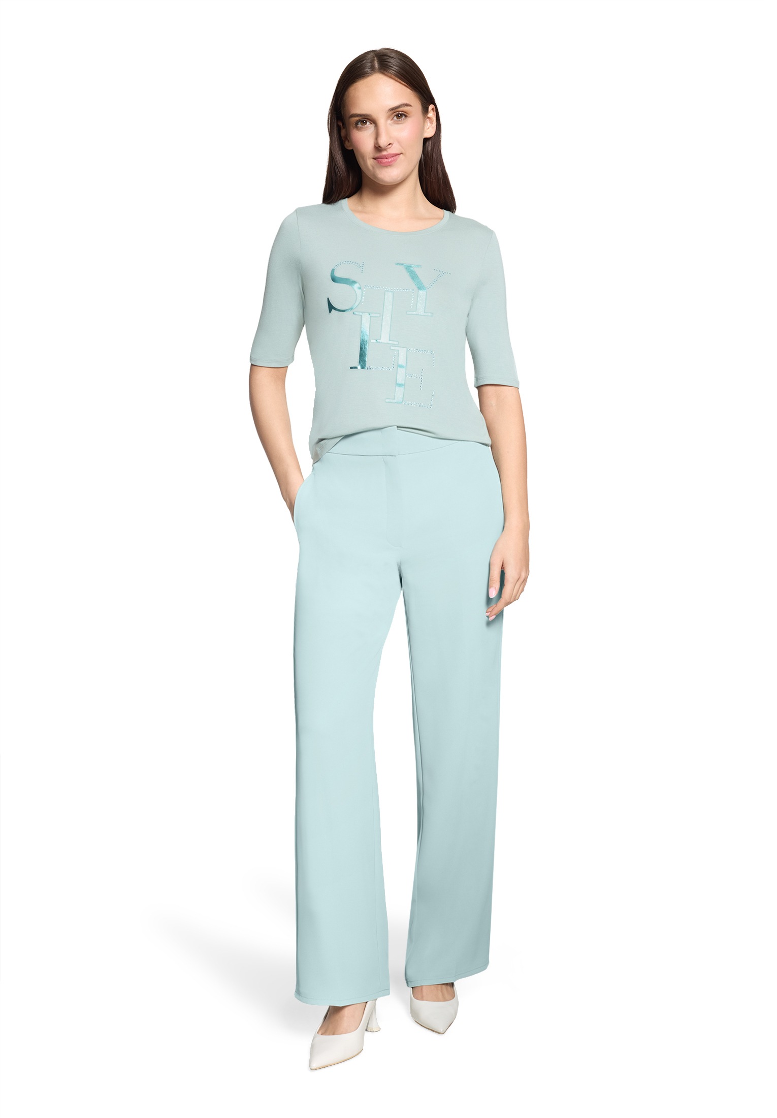 Betty Barclay Rundhalsshirt »Basic Shirt kurzarm«