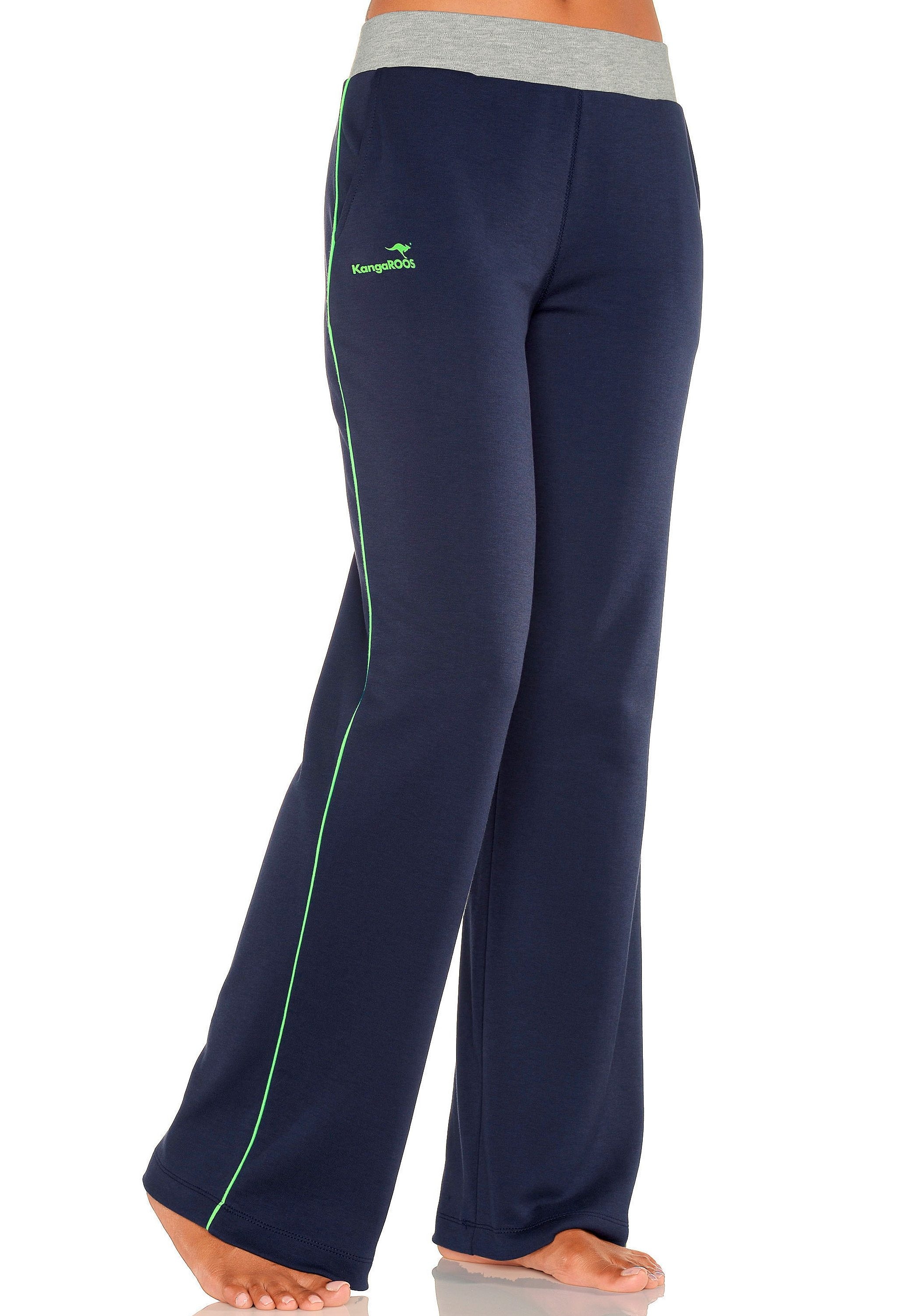 KangaROOS Relaxhose, mit breitem Bund, Loungewear, Loungeanzug bestellen im  OTTO Online Shop