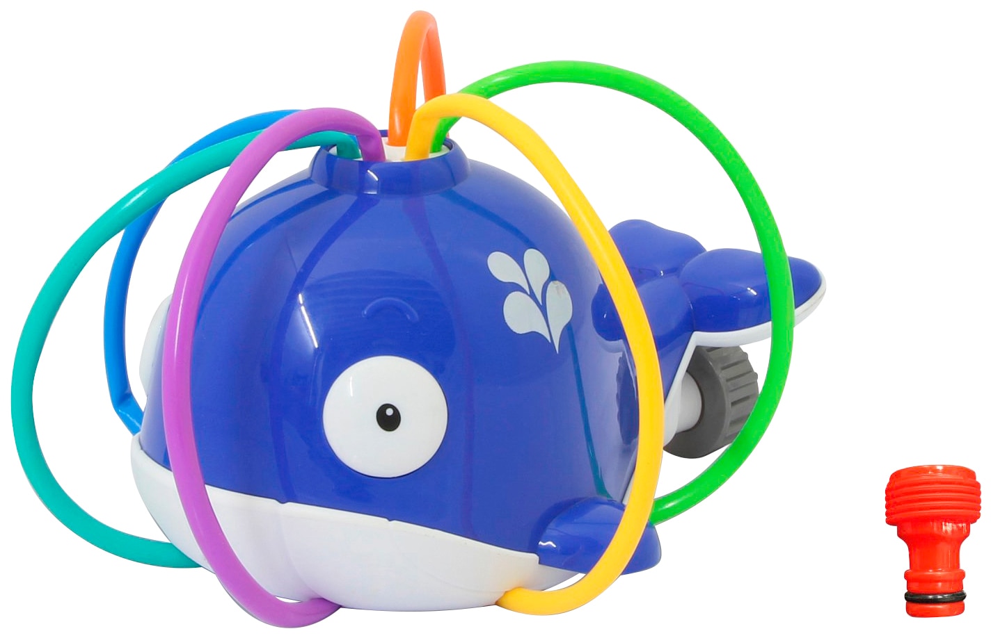 Spiel-Wassersprenkler »Mc Fizz Wal«, für Kinder ab 3 Jahren, BxLxH: 20x23x13 cm