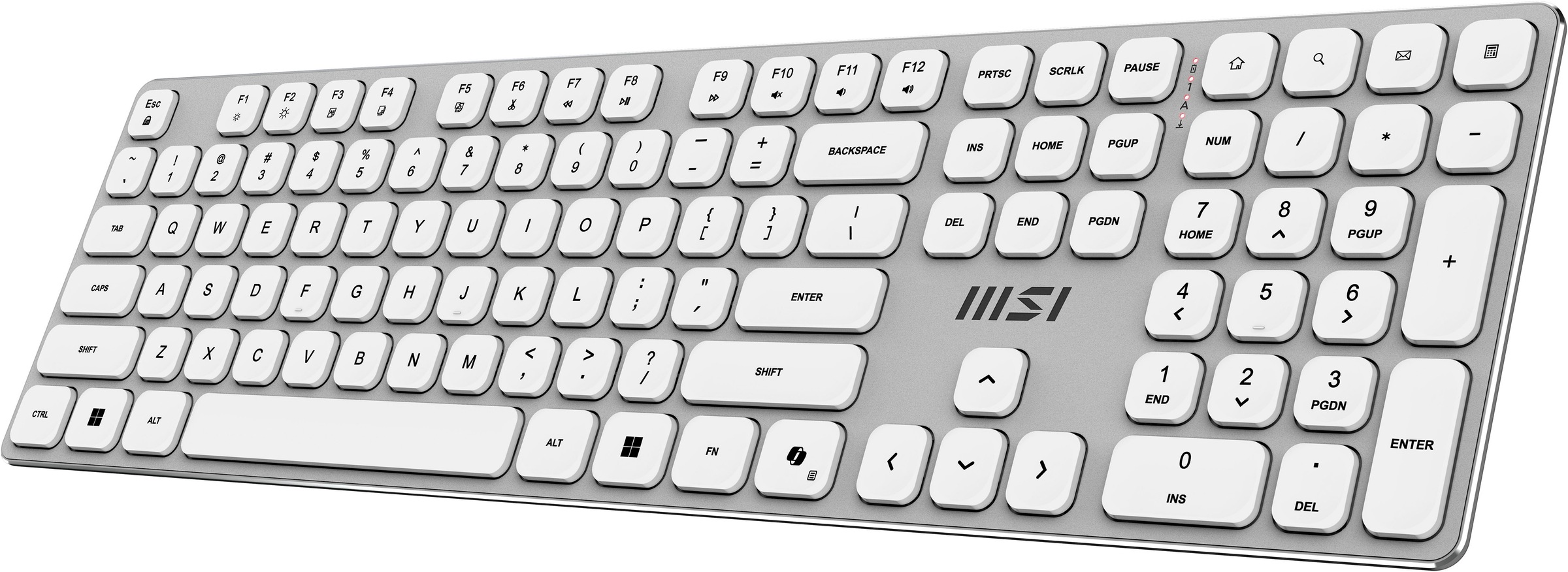 MSI Wireless-Tastatur »Forge K210 Combo« (USB-Anschluss | Ziffernblock | verstellbare Füße)