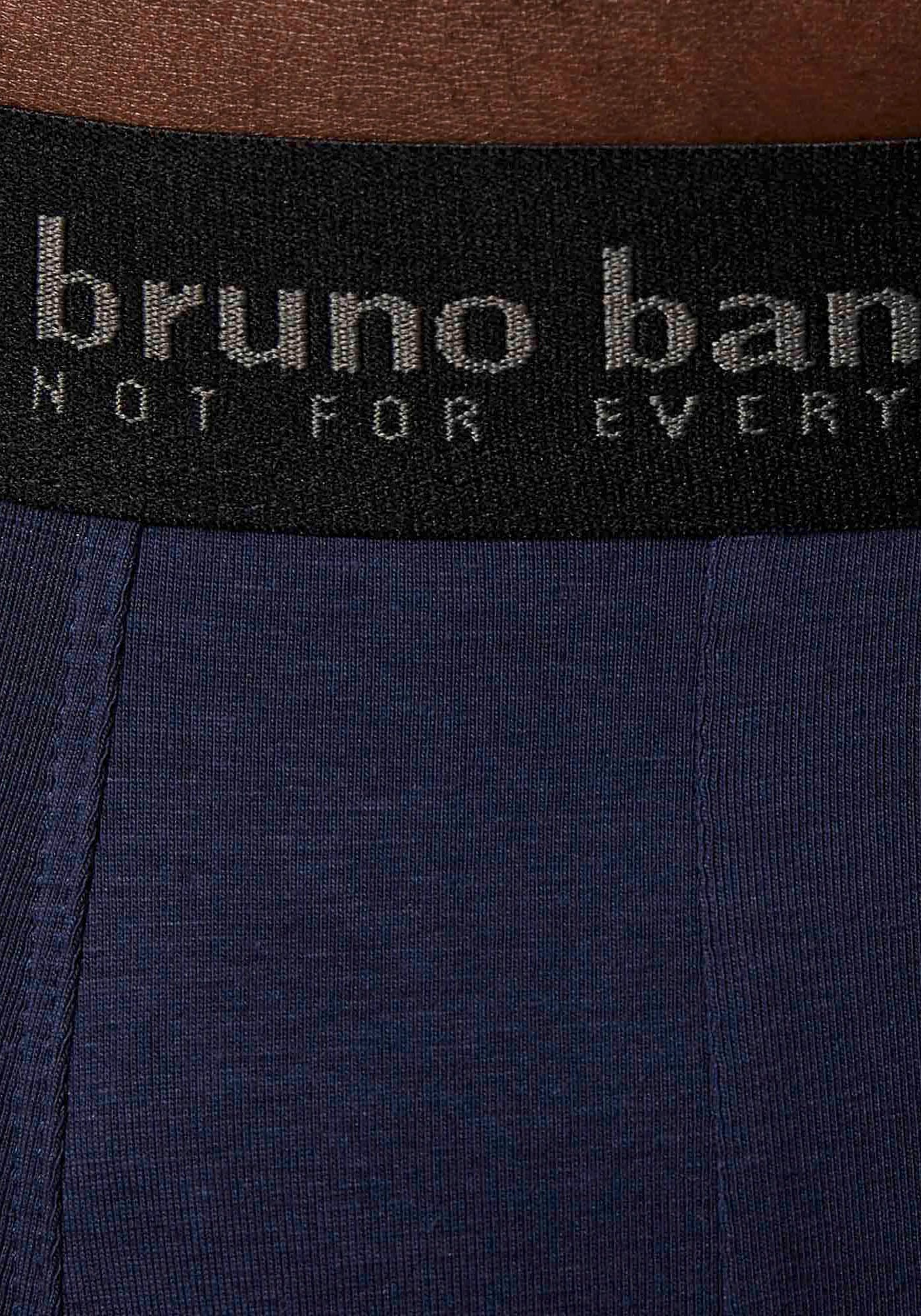 Bruno Banani Boxershorts »Short 3Pack Energy Cotton«, (Packung, 3er-Pack), mit Schriftzug am Bund