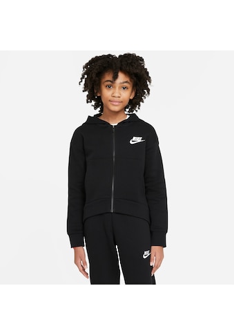 Nike Sportswear Kapuzensweatjacke »Club Fleece Big Kids' (Girls') Full-Zip Hoodie« kaufen