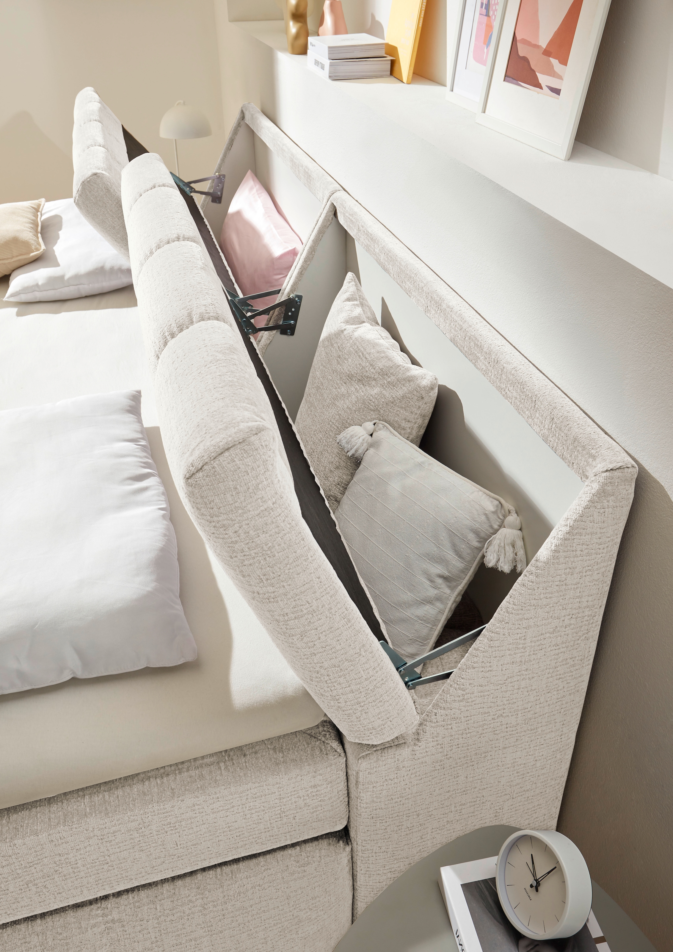 ED EXCITING DESIGN Boxspringbett »Elkford, Familienbett in der Größe 240x200cm«