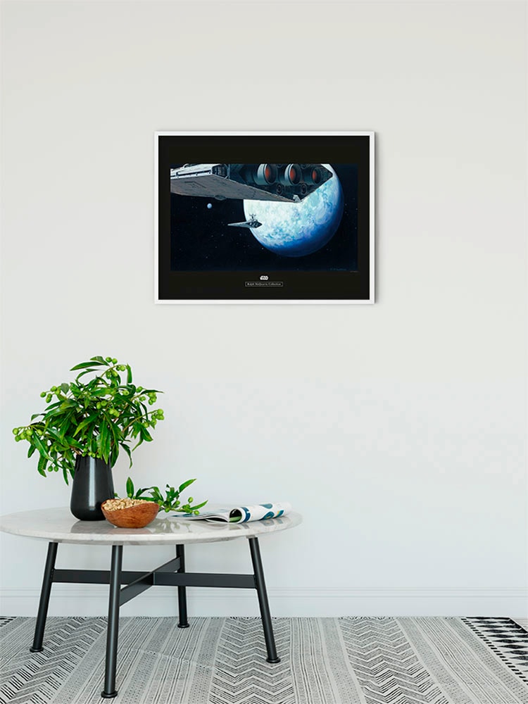 Komar Bild »Star Wars Classic RMQ Hoth Orbit« Star Wars 1 Stk. tlg. Wandbild zur Dekoration im Kinderzimmer - ohne Rahmen