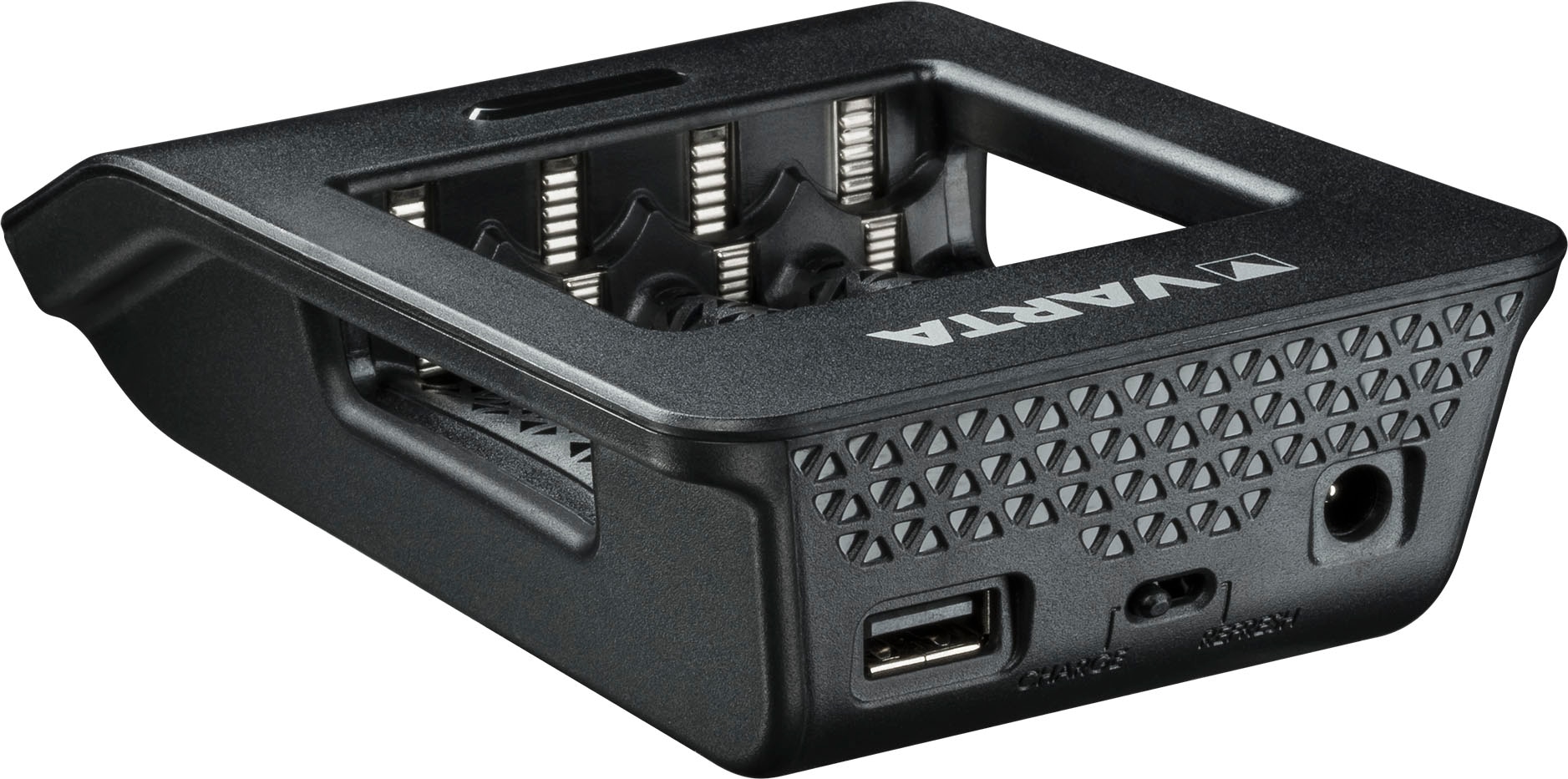 VARTA Powerstation »VARTA LCD Smart Charger+ für 4 AA/AAA-Akkus und USB-Geräte«, Micro