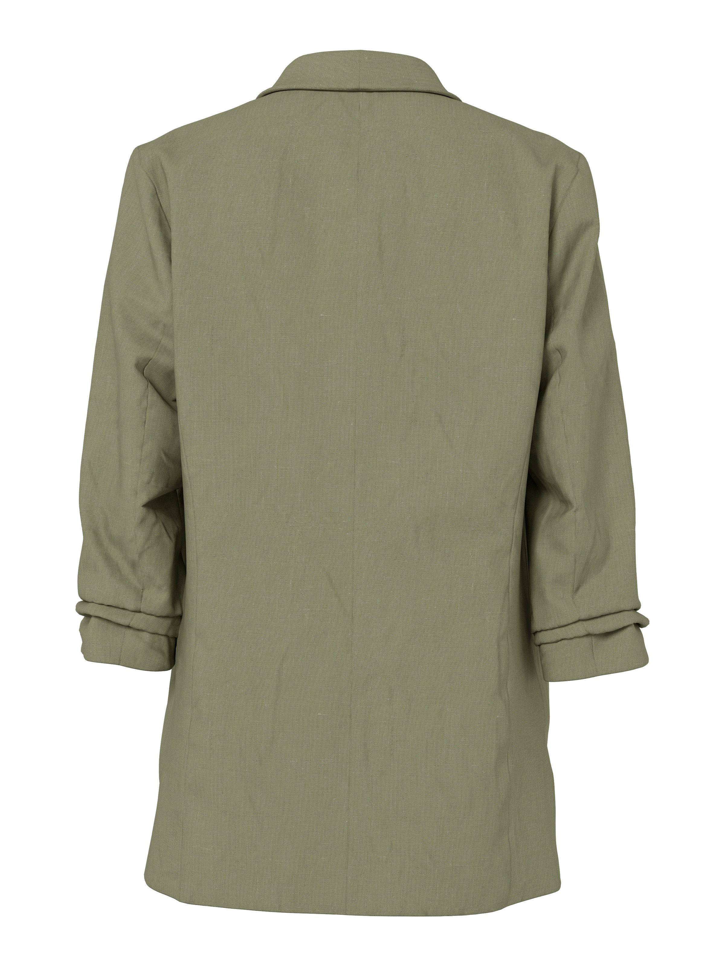 pieces Longblazer »PCPIA BOSELLA BLAZER WVN NOOS«, mit Leinen